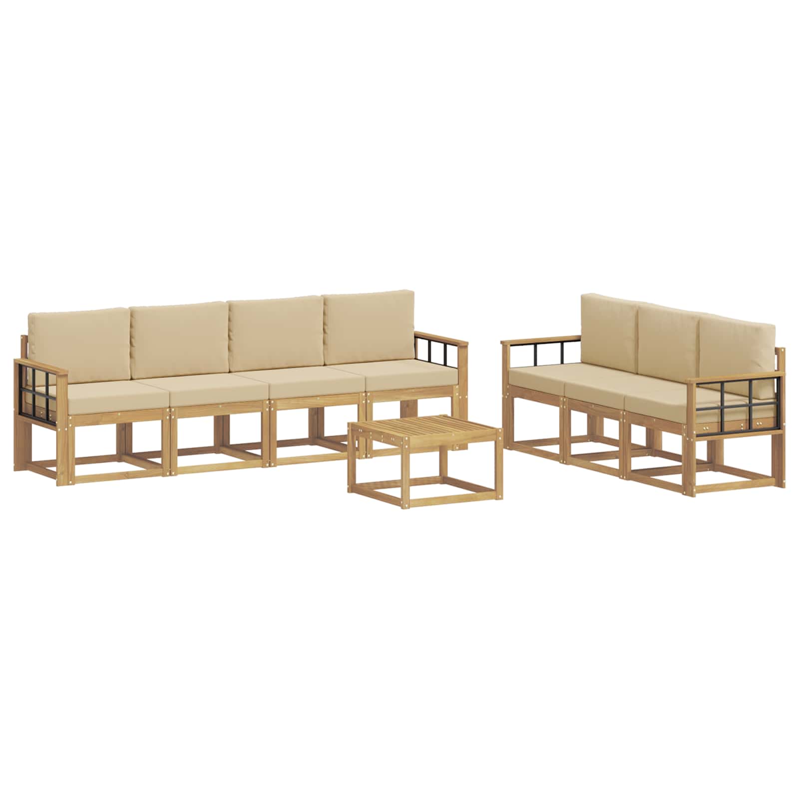 Set vanjskih sofa 7 pcs