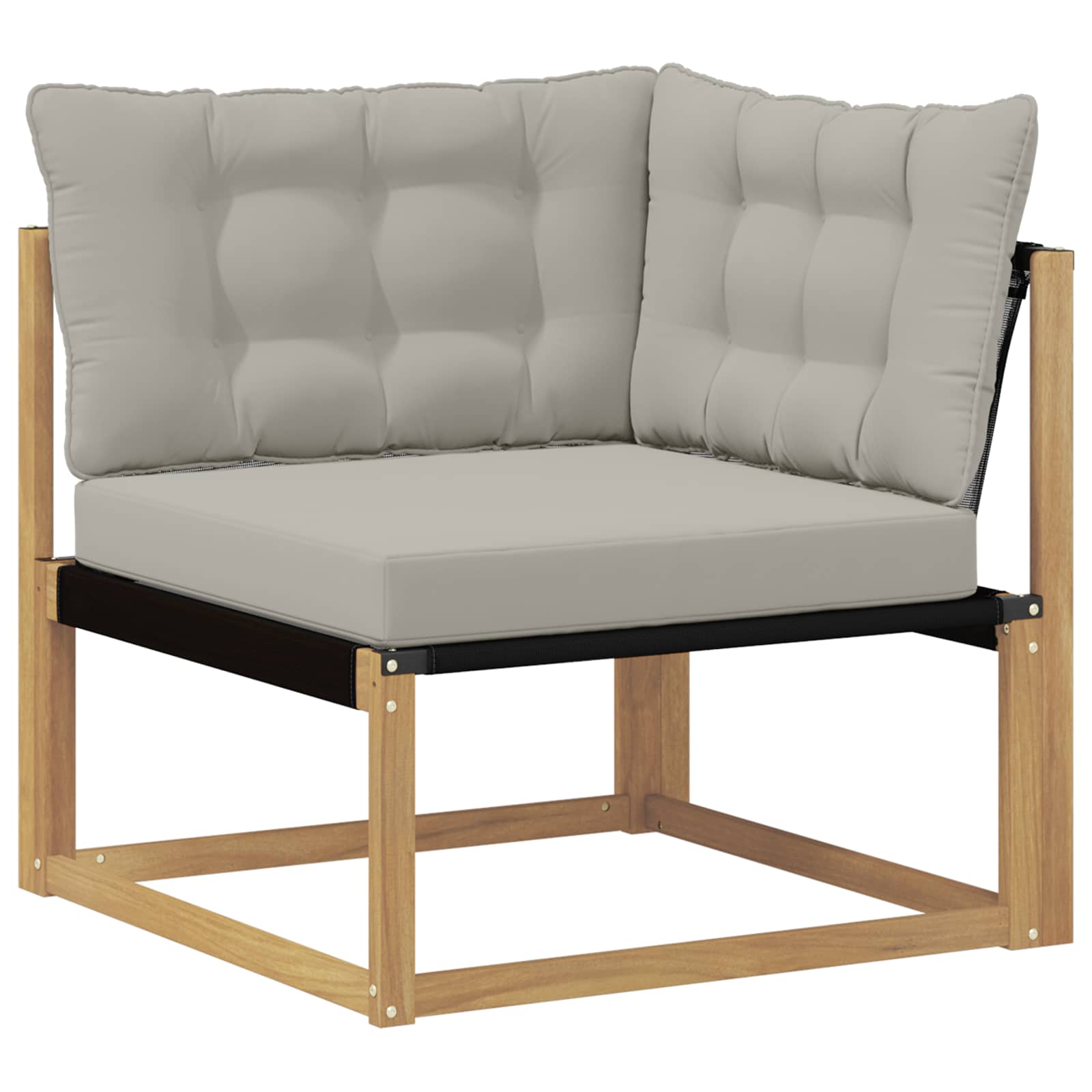Set vanjskih sofa 8 pcs Bijela i svjetlosiva 408 x 250 x 73 cm