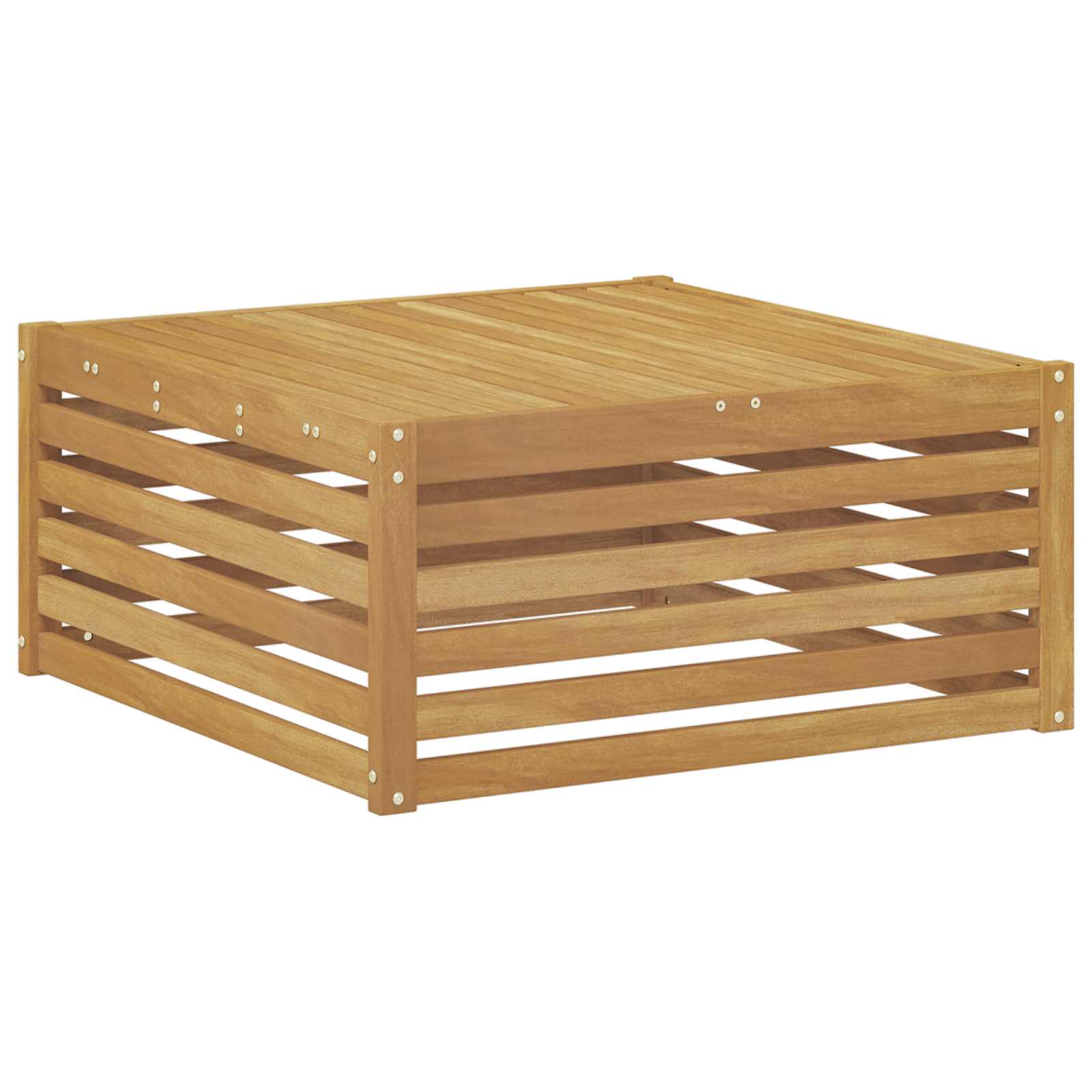 Set vanjskih sofa 6 pcs Bijela i bež