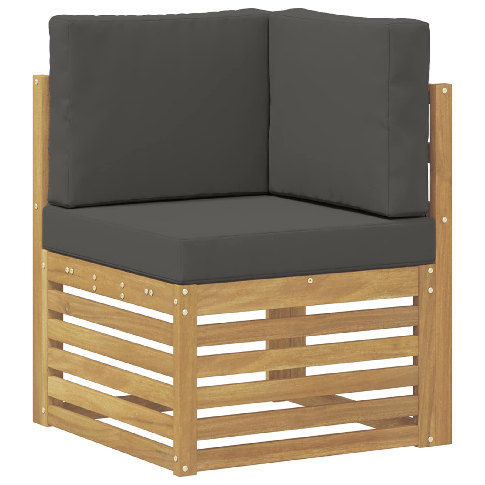 Set vanjskih sofa 7 pcs Bijela i antracit 247 x 128,5 x 73 cm