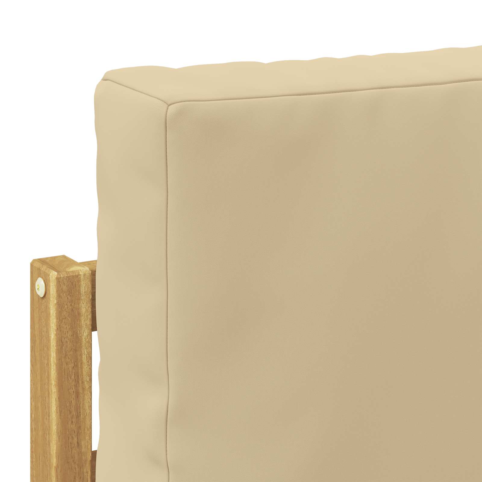 Set vanjskih sofa 7 pcs Bijela i Bež 363 x 187,5 x 73 cm