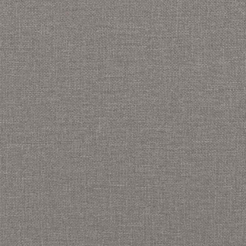 Kutni okvir kreveta Sivo-smeđa 100 cm x 200 cm tkanina