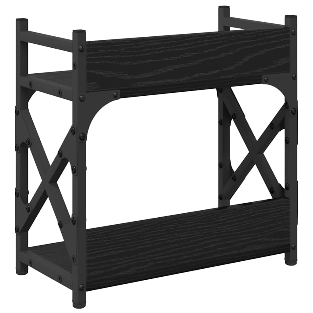 Držač za printer Crni hrast 40 x 20 x 40 cm Konstruirano drvo