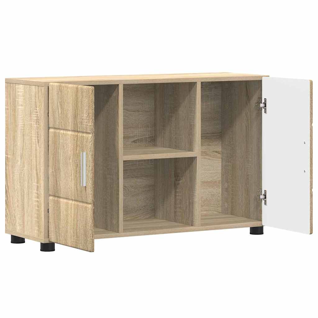 Kreveta s policom FLORIN Sonoma hrast 88,5 x 30,5 x 55,5 cm
