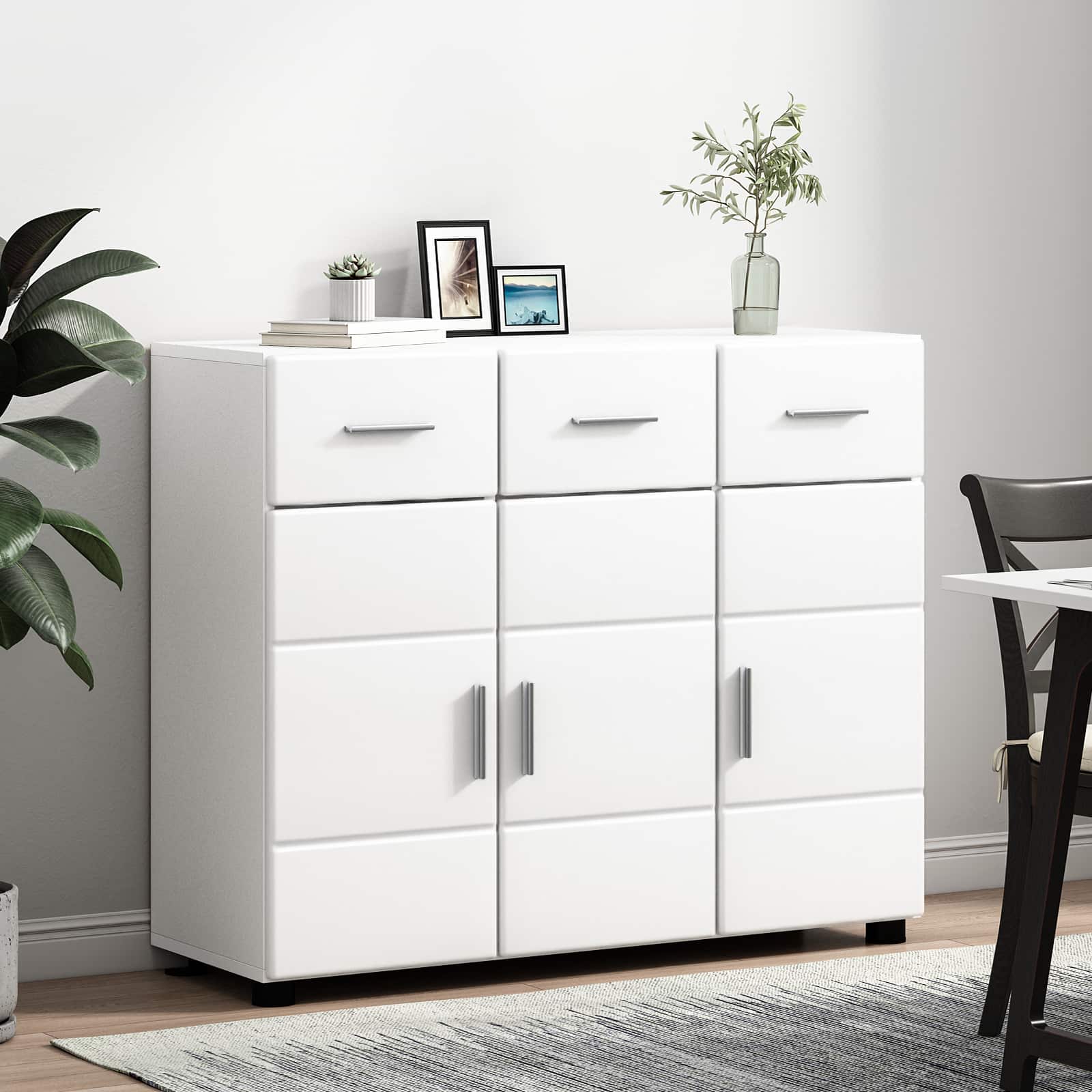 Kreveta FLORIN Bijelo 88,5 x 30,5 x 73 cm Konstruirano drvo