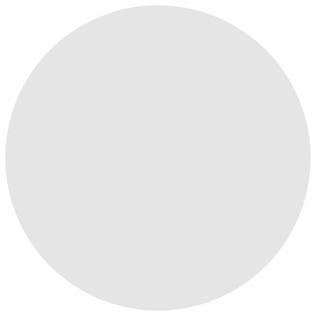 Gornji dio stola Visoko sjajno bijela Ø 60 x 1,5 cm