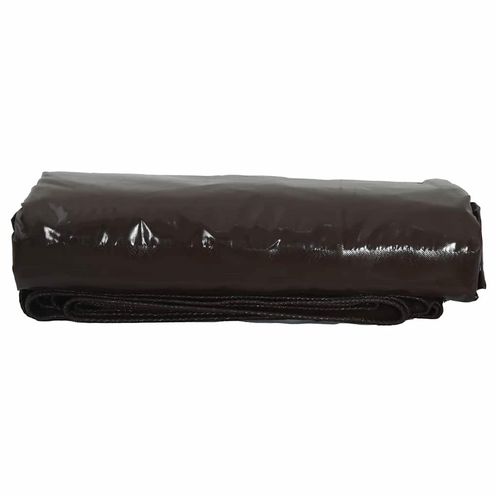 Cerada 650g / m² Smeđa 1,5 x 10 m Platno s PVC premazom