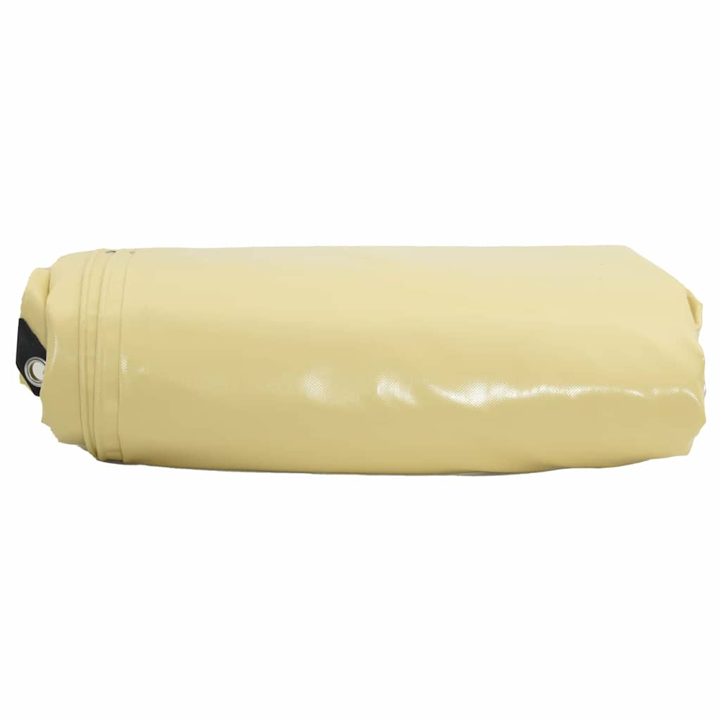 Cerada 650g / m² Bež 2 x 3 m Platno s PVC premazom