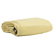 Cerada 650g / m² Bež 2,5 x 3,5 m Platno s PVC premazom