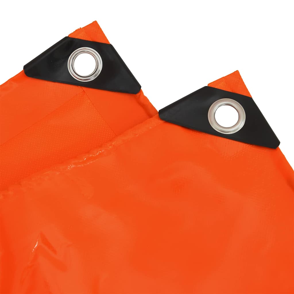 Cerada 650g / m² Narančasta 1 x 2,5 m Platno s PVC premazom