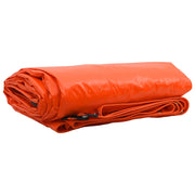Cerada 650g / m² Narančasta 1,5 x 2 m Platno s PVC premazom