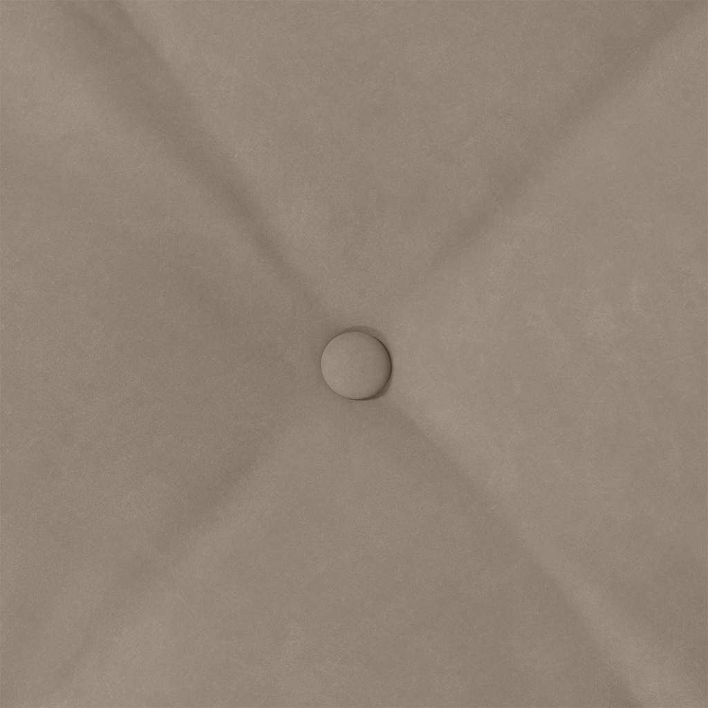 Jastuk za leđa Sivo-smeđa 100 x 50 cm Mikrofiber tkanina