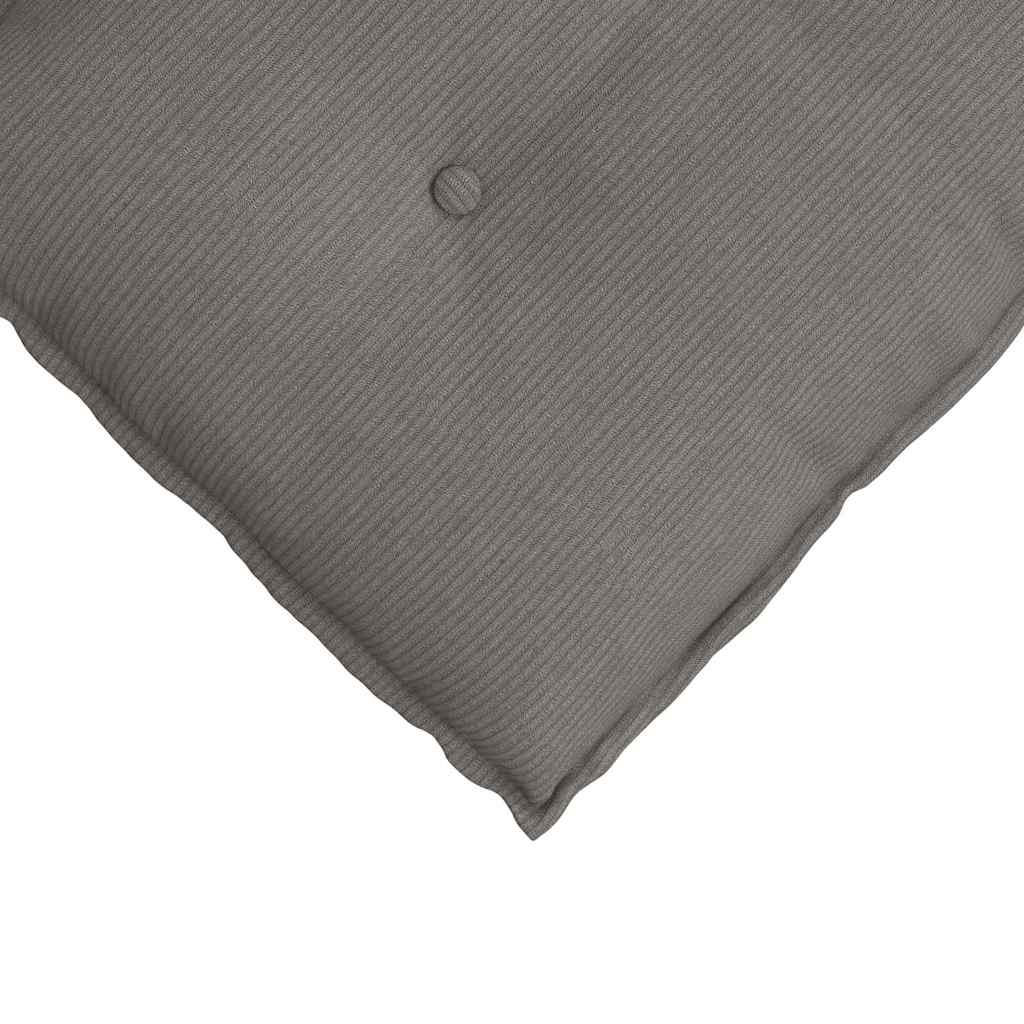 Jastuk za leđa Svijetlo siva 100 x 50 cm Kordura tekstil
