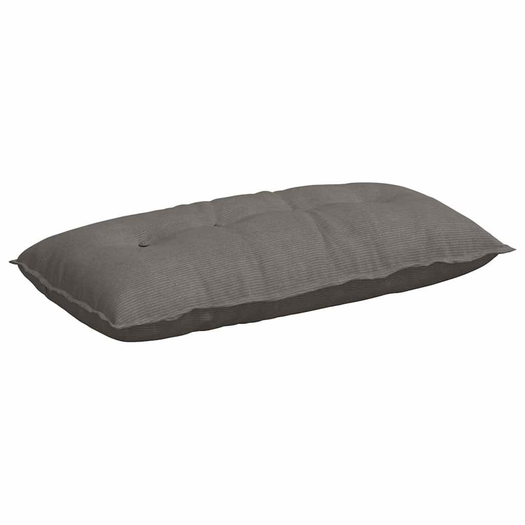Jastuk za leđa Svijetlo siva 100 x 50 cm Kordura tekstil