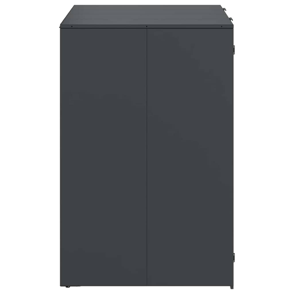Skladištenje kanti za 3 kante Čelik Antracit