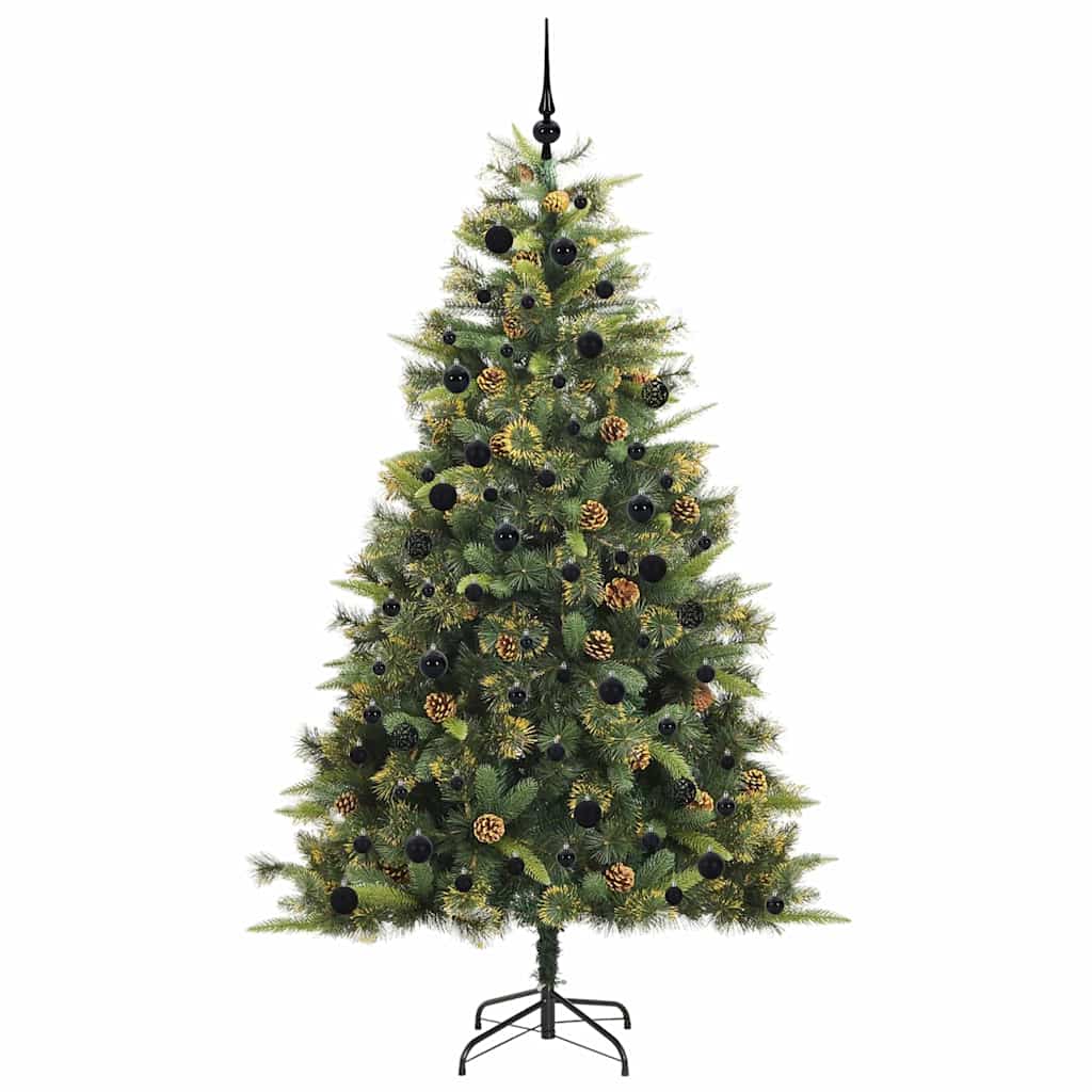 Umjetno Drvo za Božić s Šišarkama Zelena 240 cm