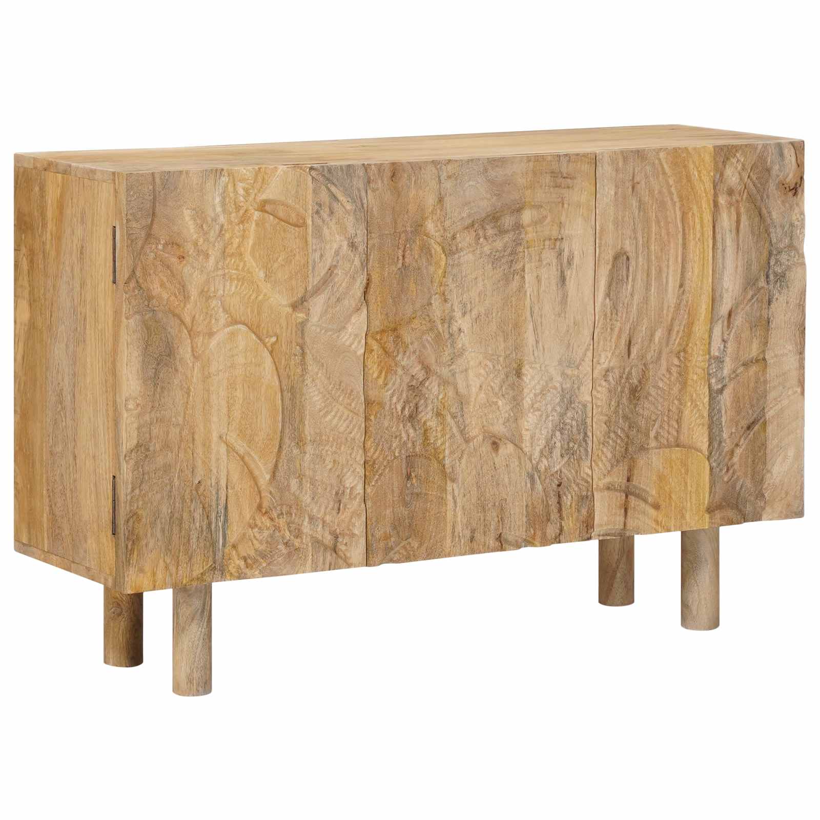 Kreveta 100 x 30 x 65 cm Čvrsto Mango Drvo i Inženjersko Drvo