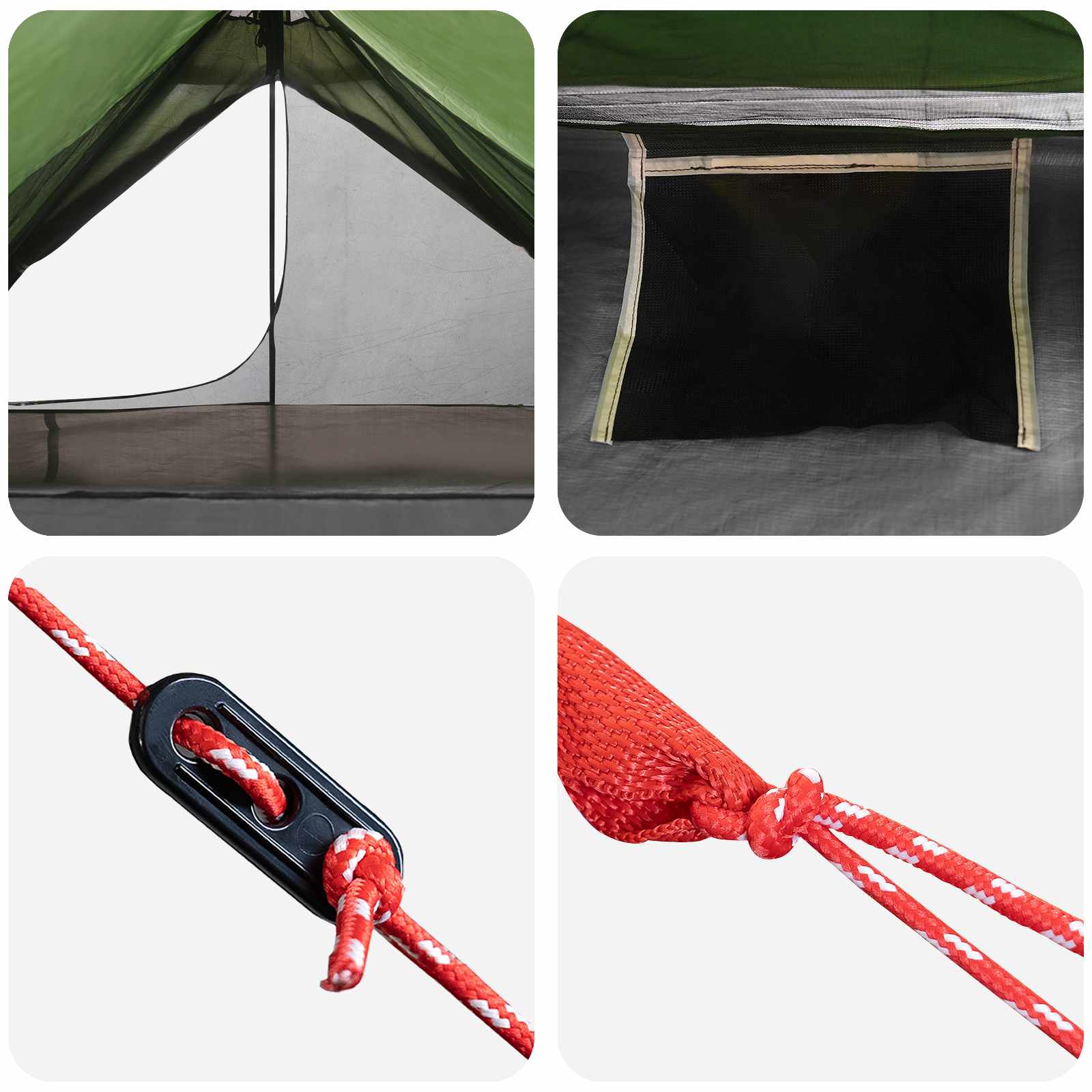 Šator za planinarenje Zelena 222 x 85 x 125 cm