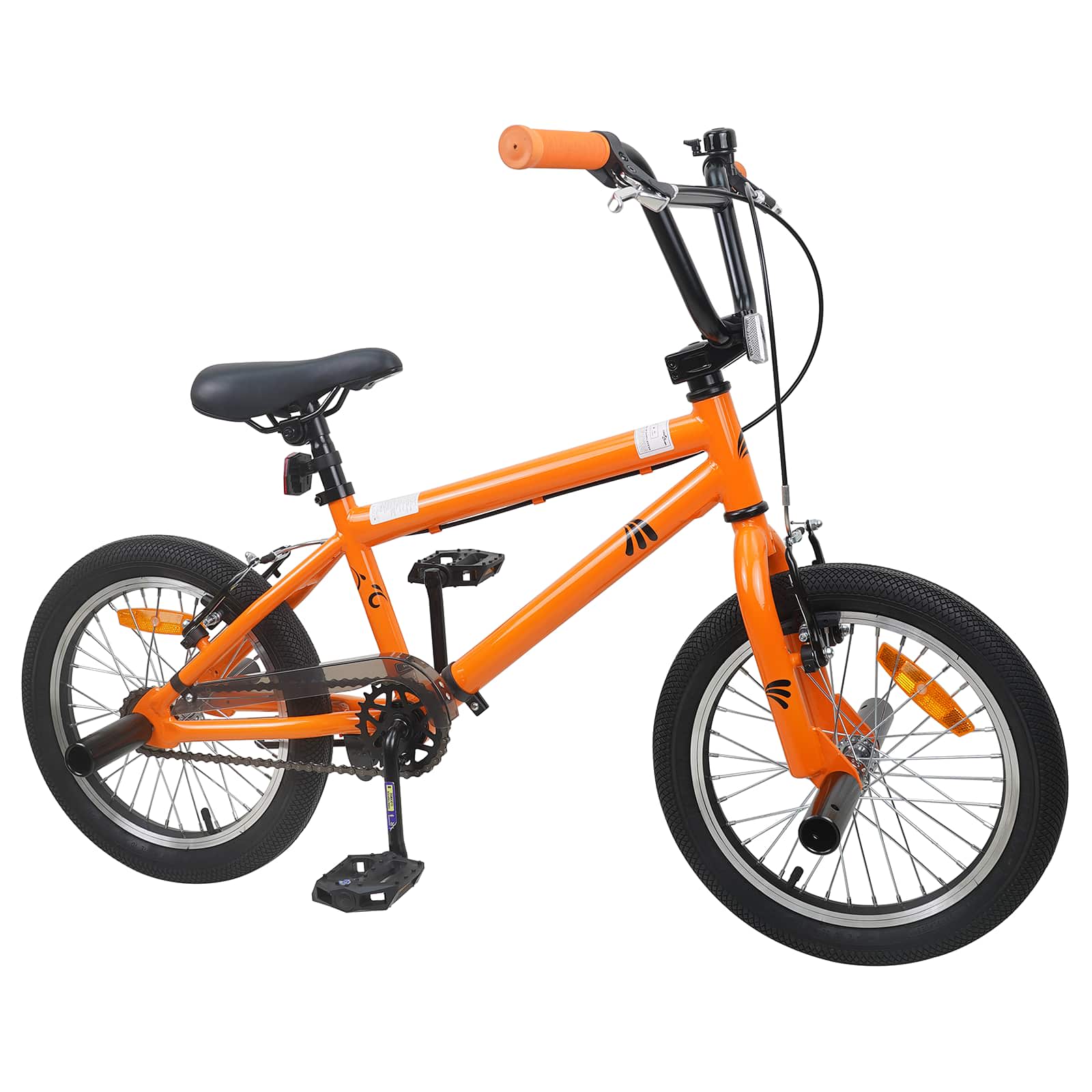 BMX Bicikl 18 Inča za djecu od 7 do 10 godina Narančasta