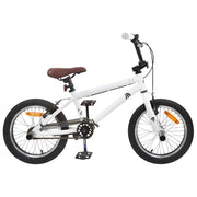 BMX Bicikl 18 Inča za djecu od 7 do 10 godina Bijela