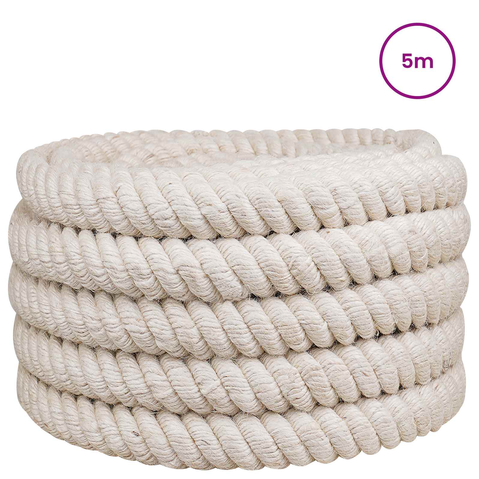 Uže od jute 40 Bijela 100% Juta Tossa