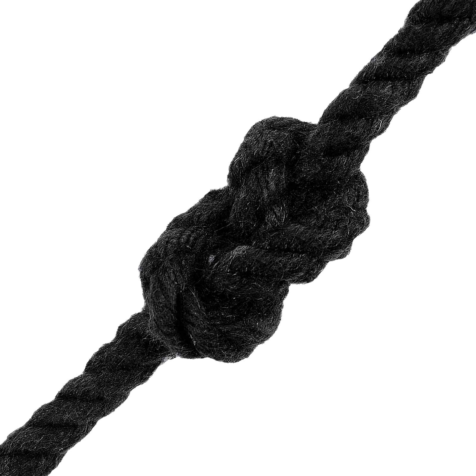 Konop Crna 0,4 x 0,4 x 25000 cm Pamuk