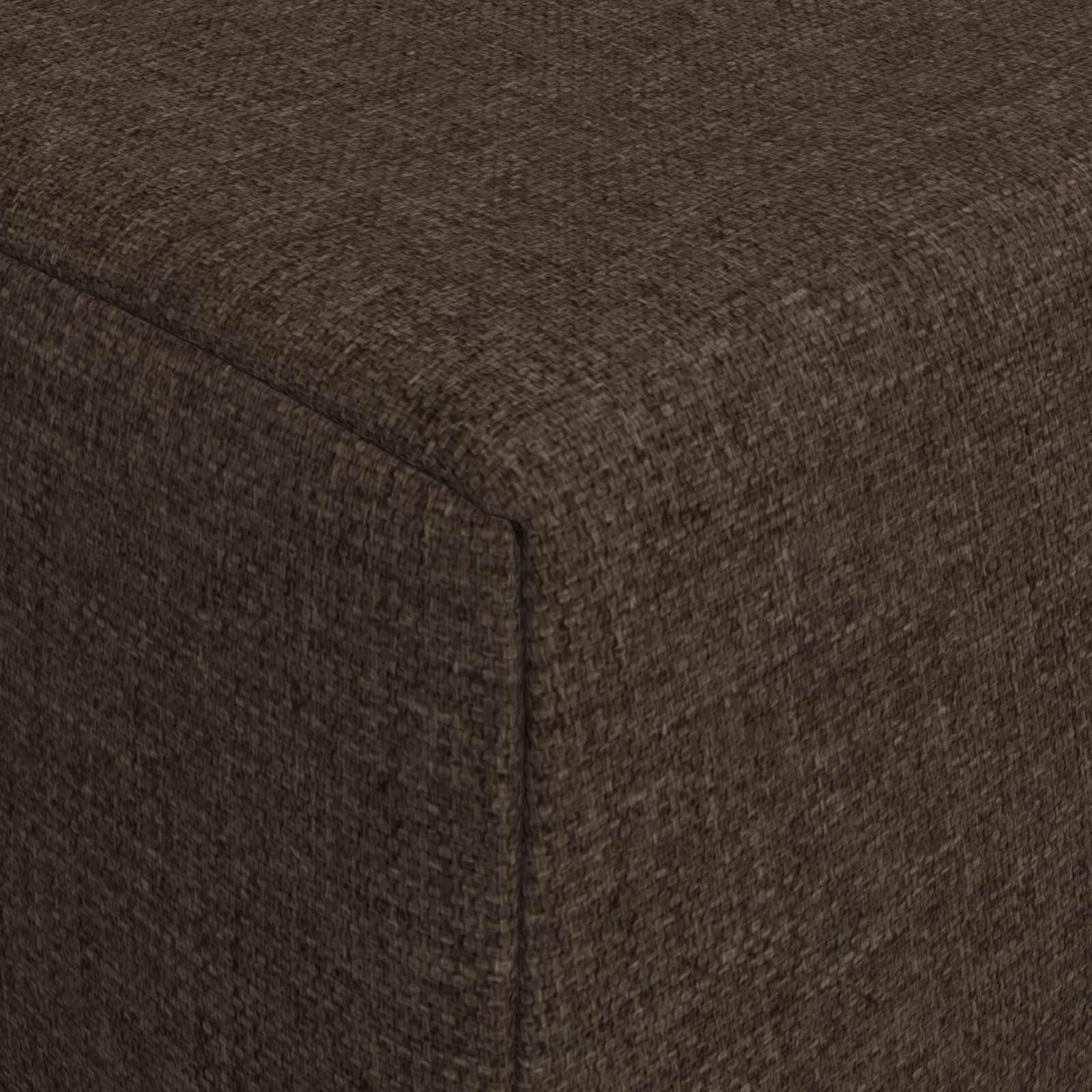 Sofa na razvlačenje Sivosmeđa 200 x 70 x 10 cm Tkanina