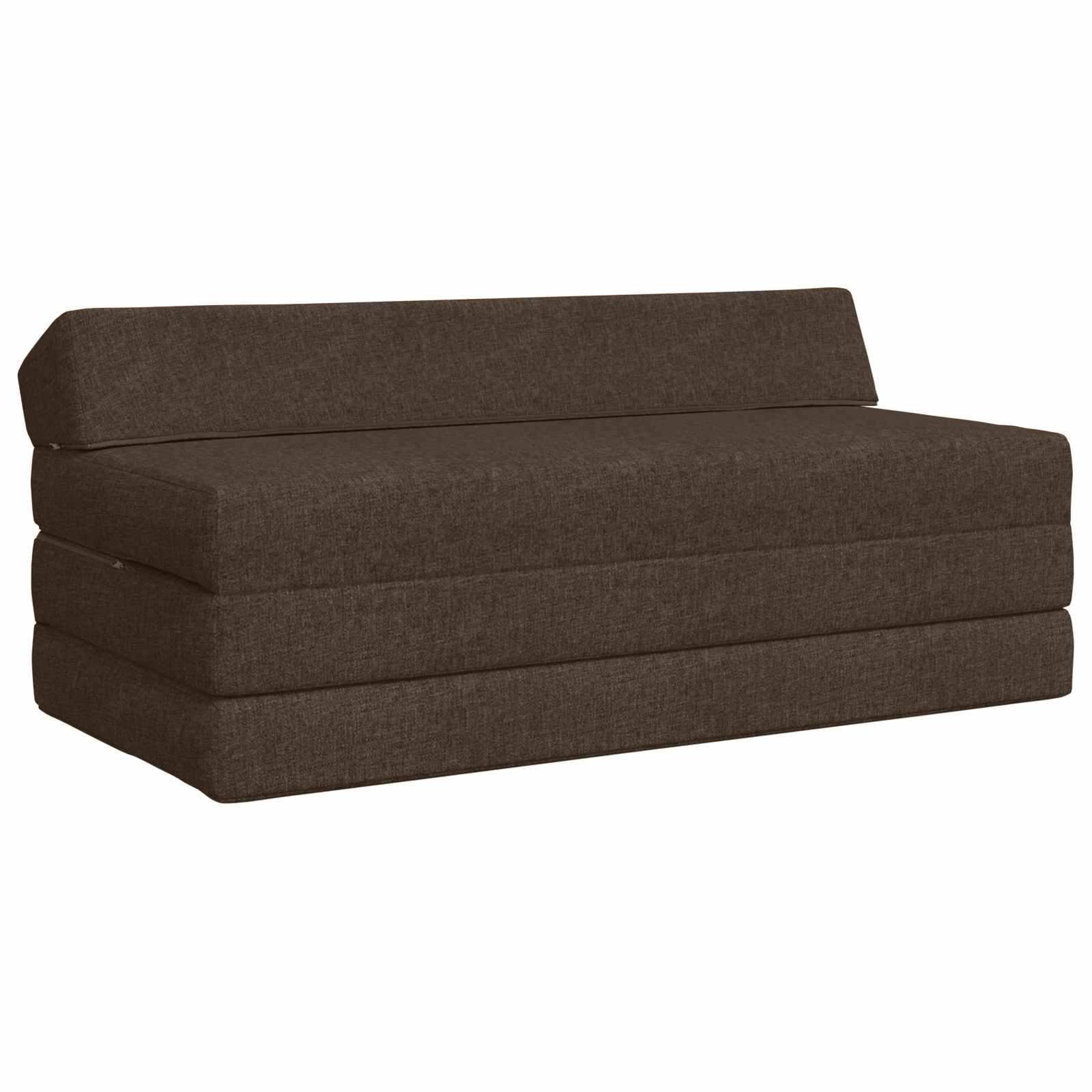 Sofa na razvlačenje Sivosmeđa 120 x 60 x 49 cm Tkanina
