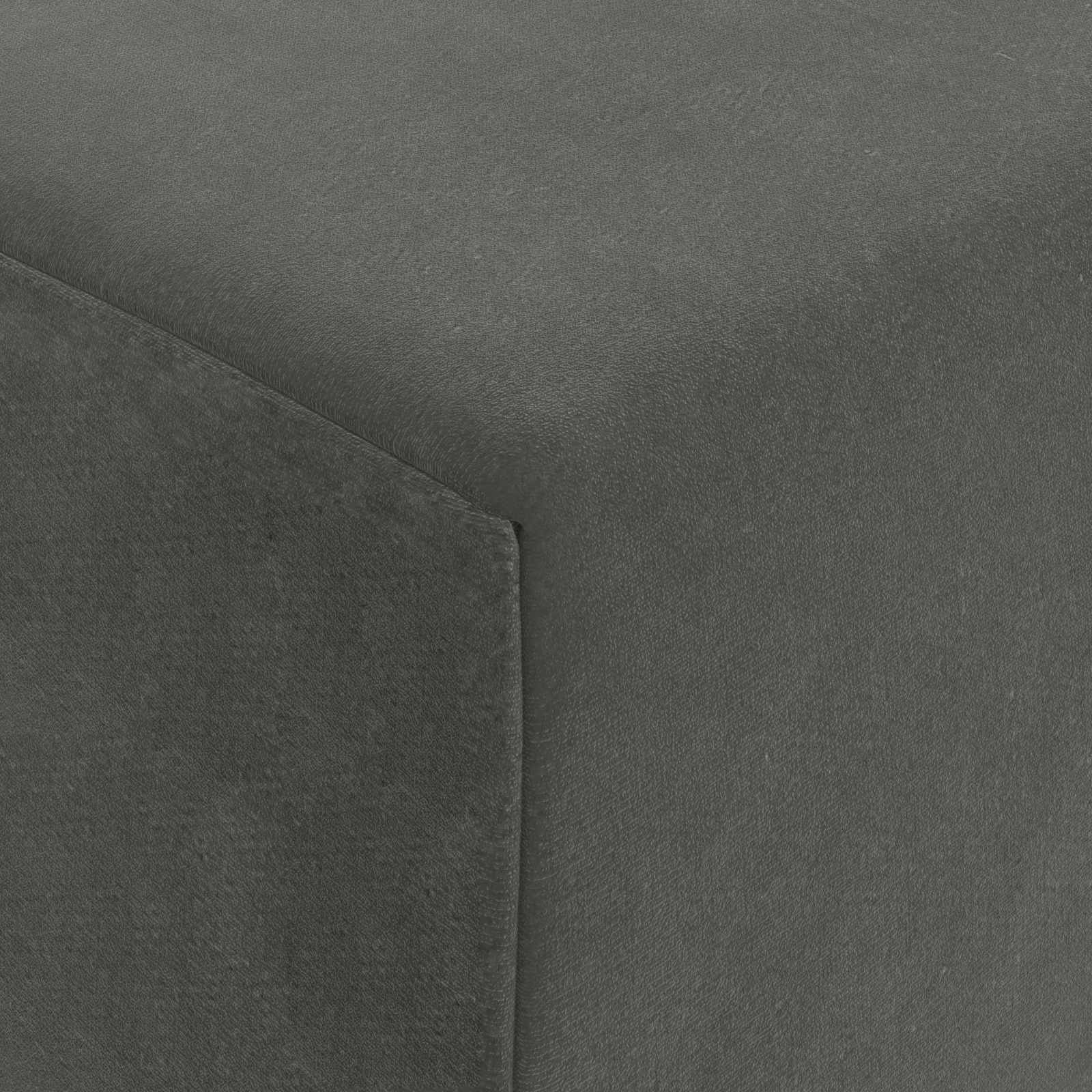 Sofa na razvlačenje Tamnosiva 120 x 60 x 49 cm Tkanina