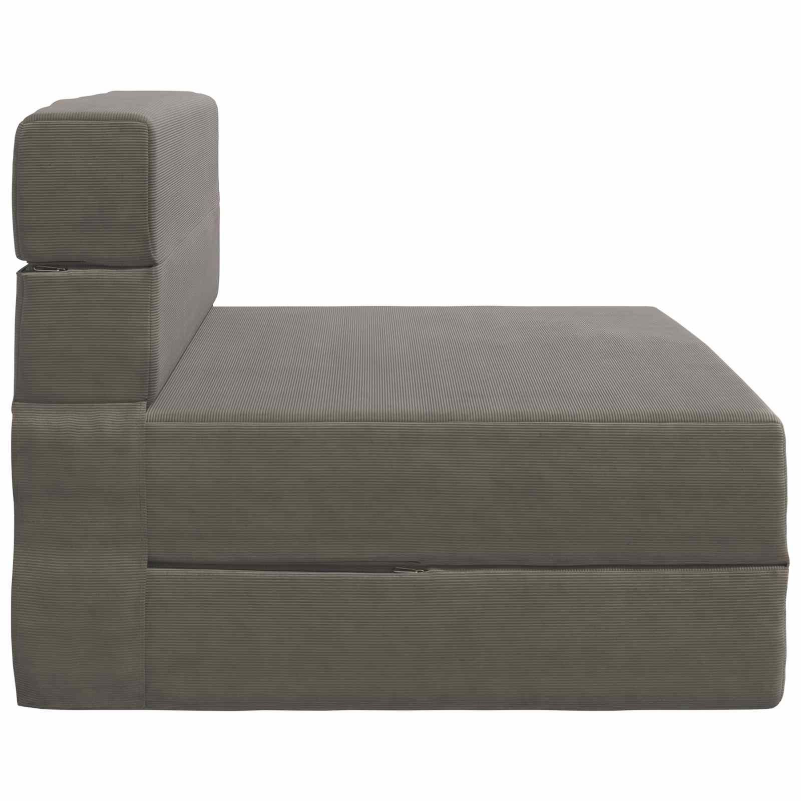 Sofa na razvlačenje Svjetlosiva 70 x 80 x 60 cm Tkanina