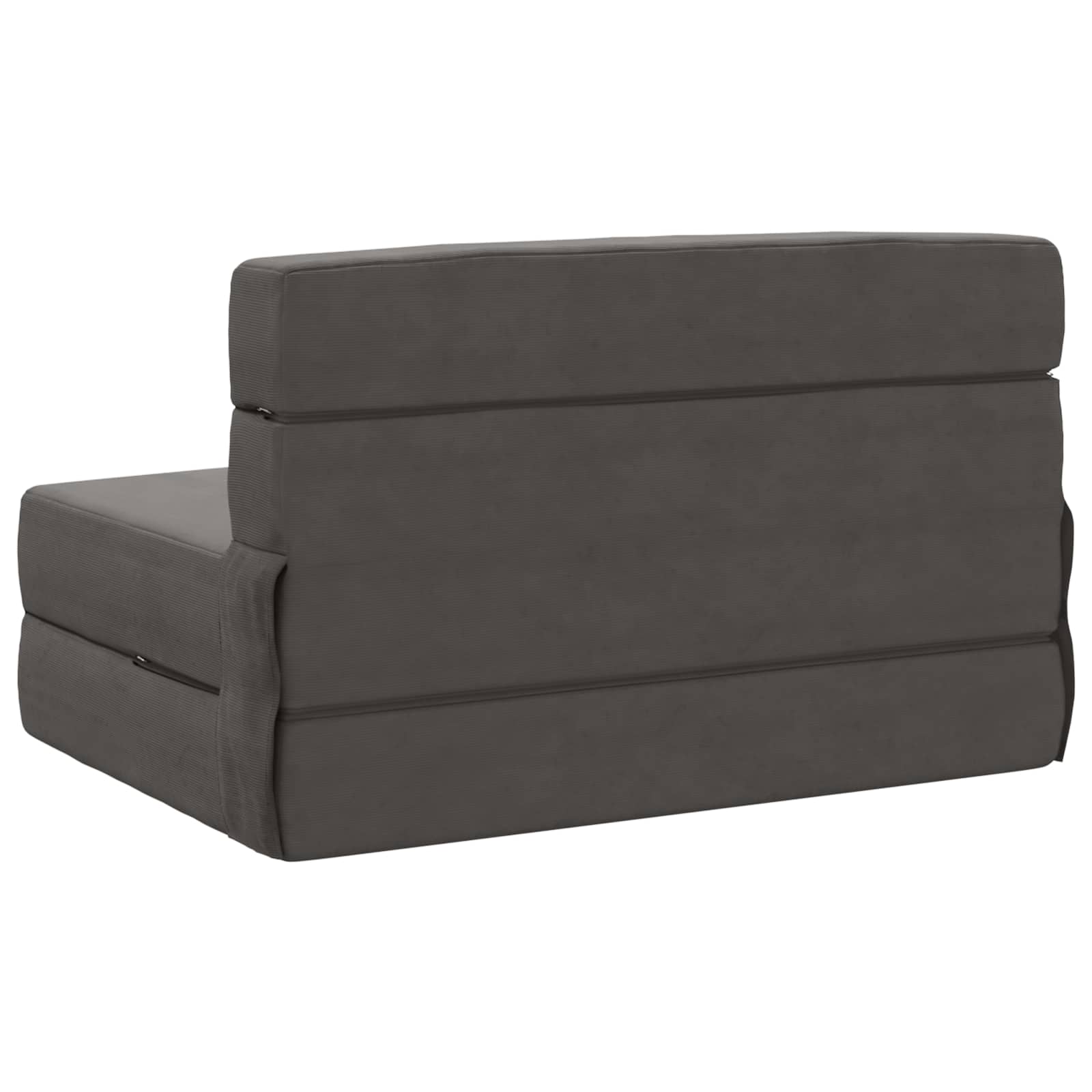 Sofa na razvlačenje Tamnosiva 70 x 80 x 60 cm Tkanina