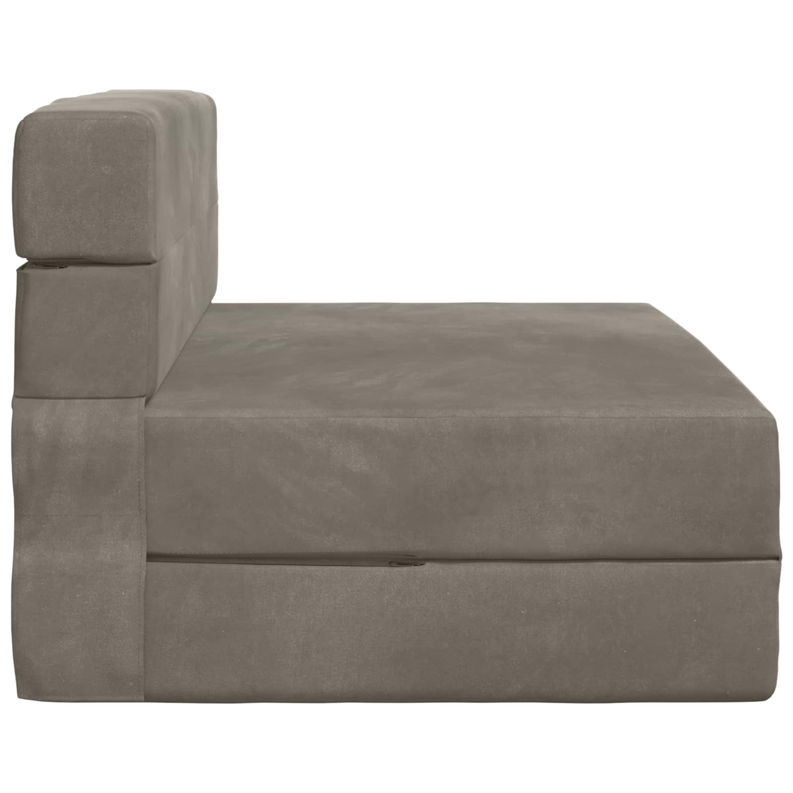 Sofa na razvlačenje Svjetlosiva 100 x 80 x 60 cm Tkanina