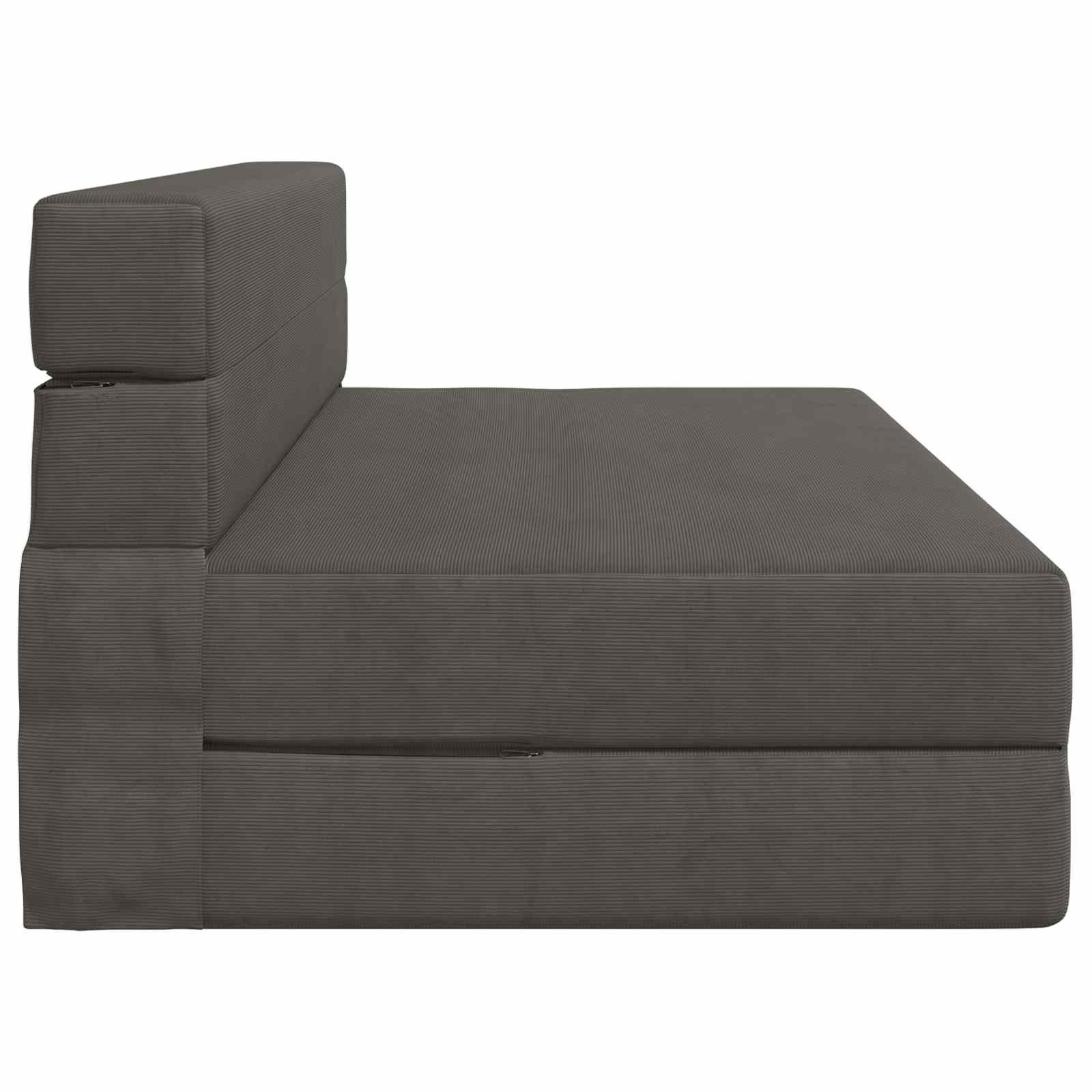 Sofa na razvlačenje Tamnosiva 152 x 86,5 x 60 cm Tkanina