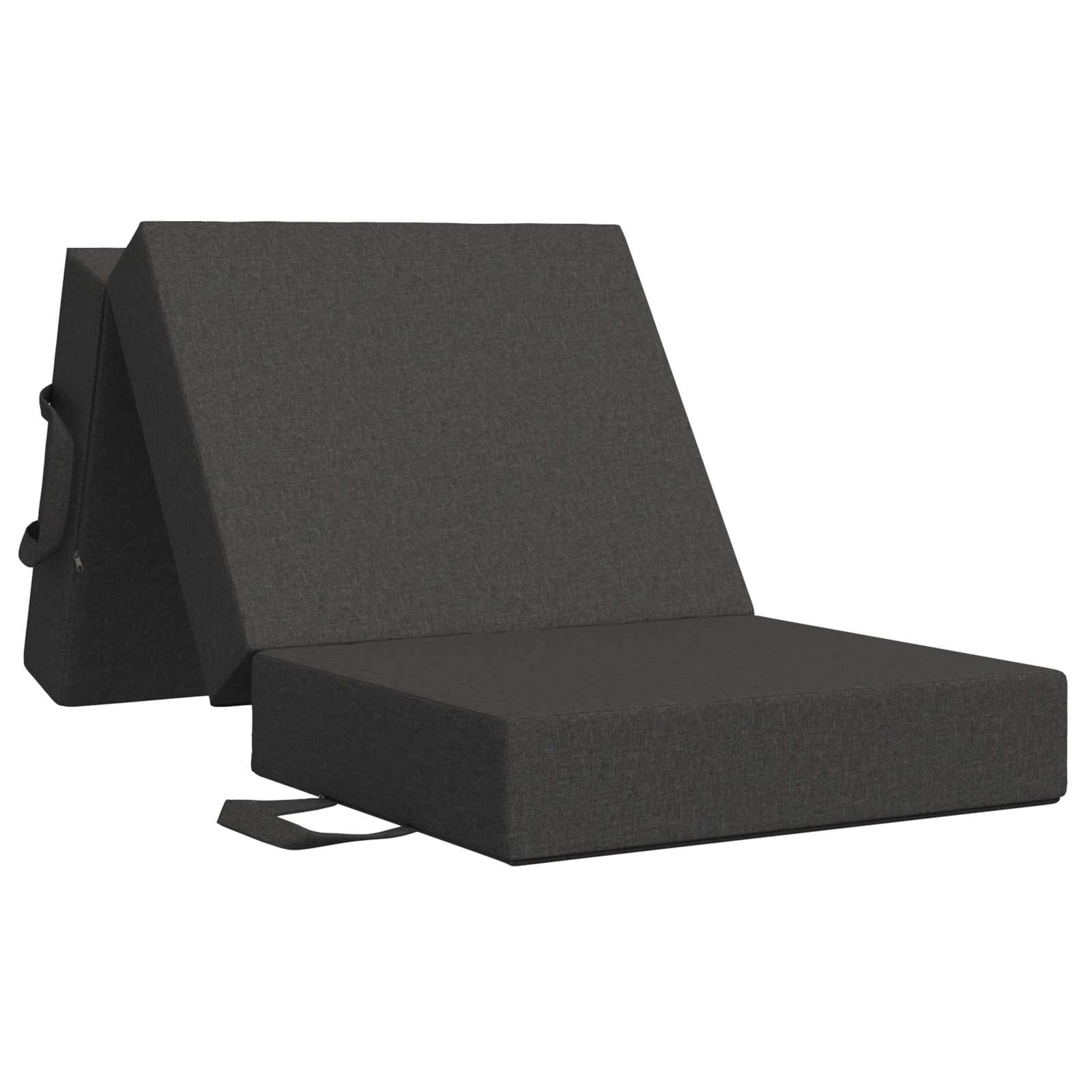 Sofa na razvlačenje 75 x 63 x 45 cm Tamnosiva