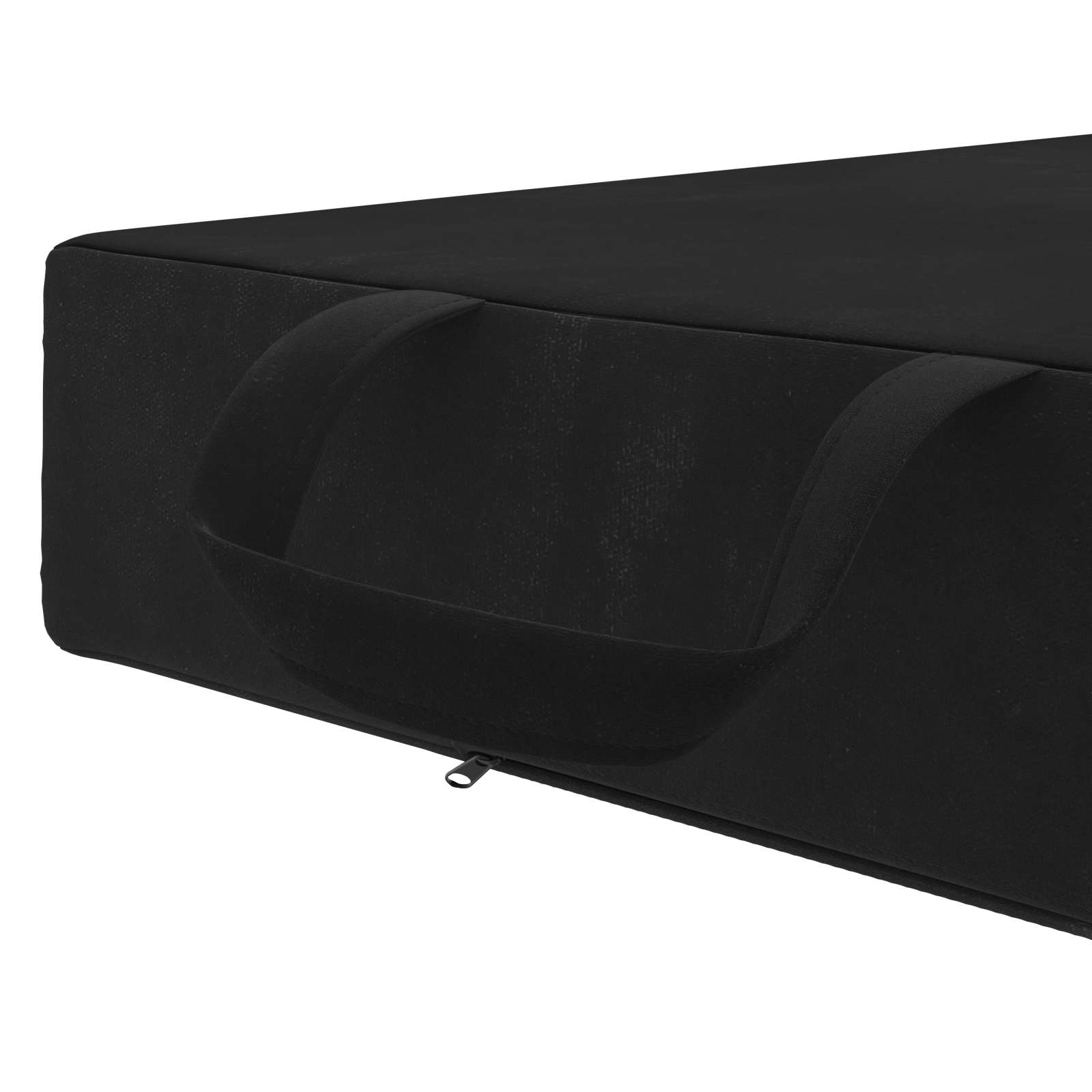 Sofa na razvlačenje 90 x 63 x 45 cm Crna