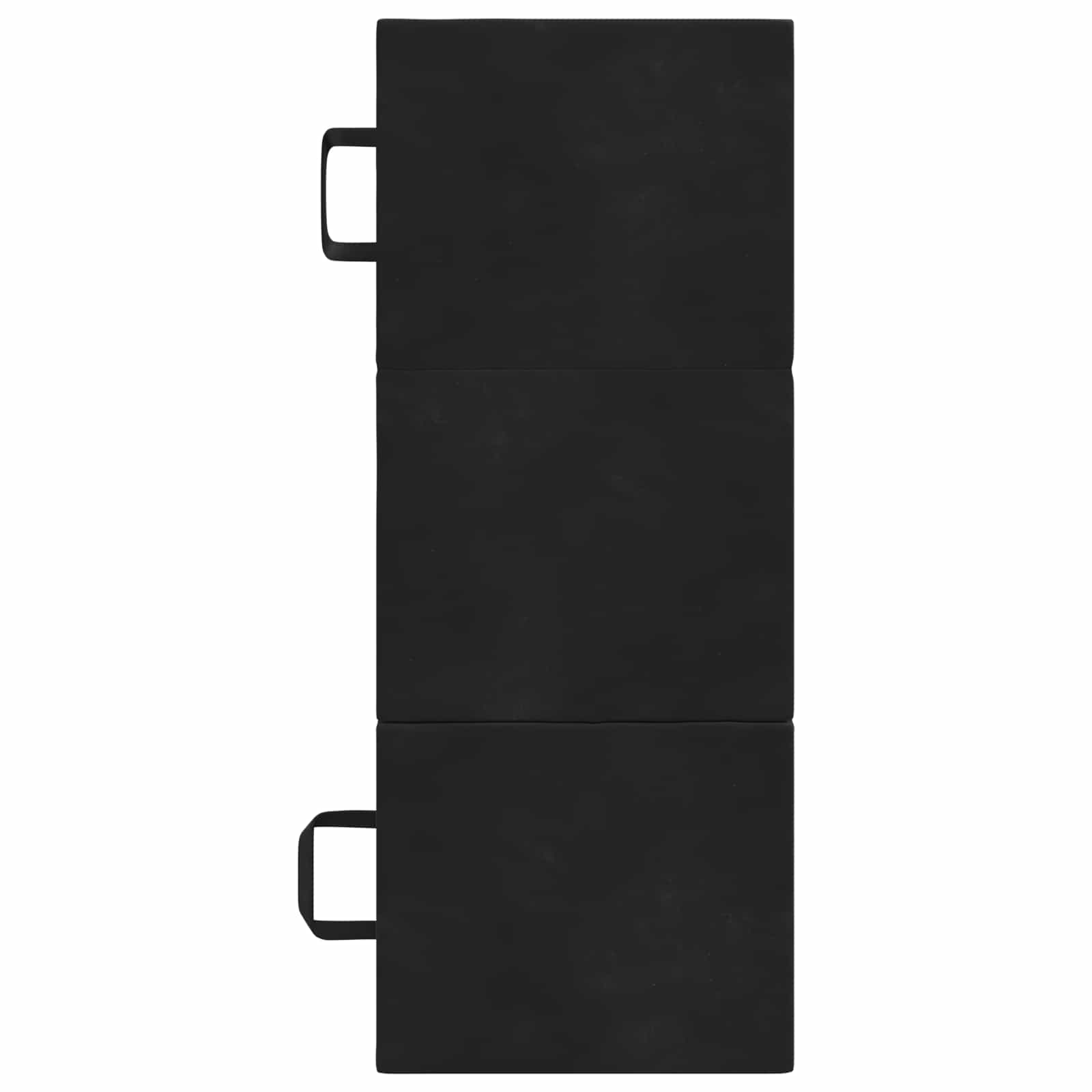 Sofa na razvlačenje 90 x 63 x 45 cm Crna