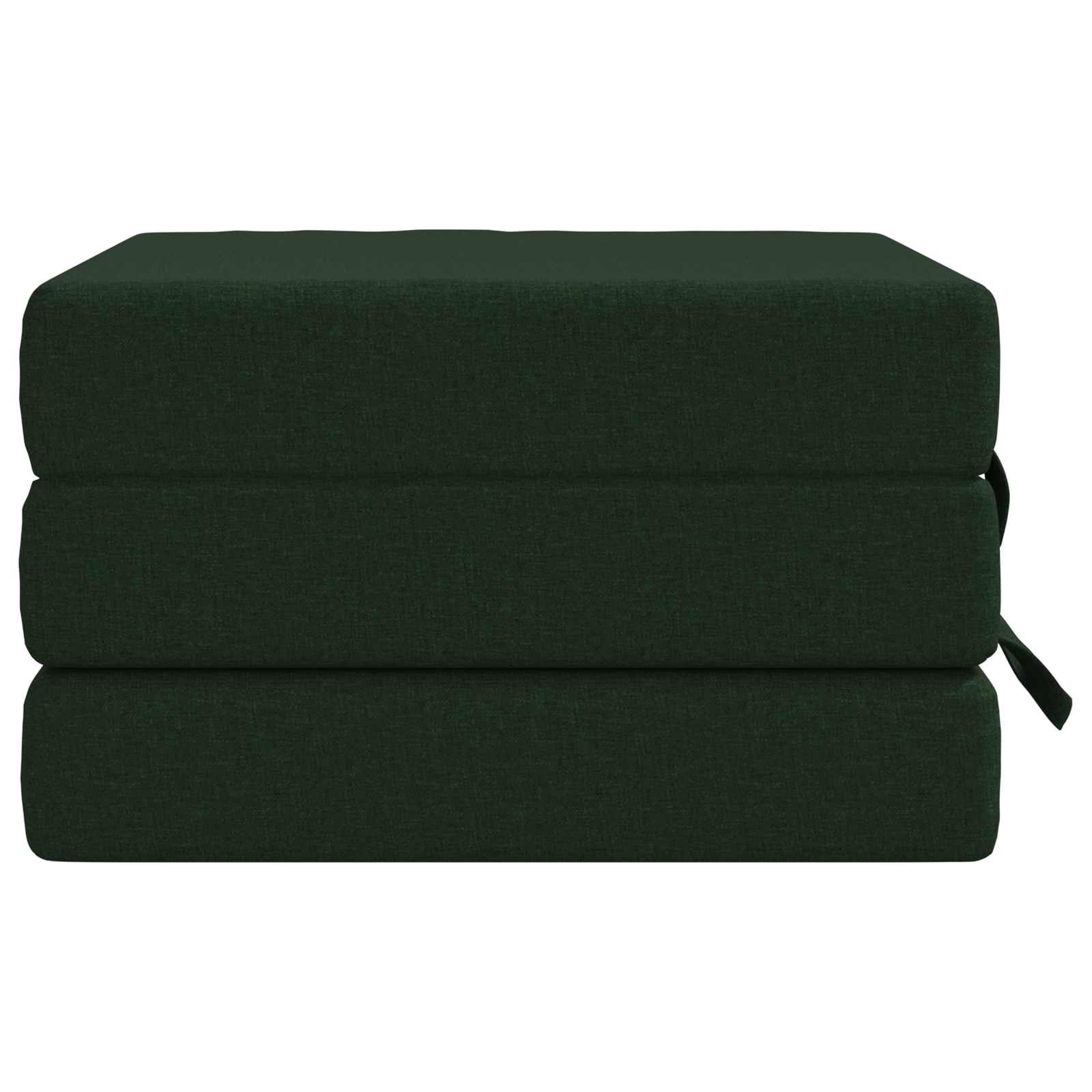 Sofa na razvlačenje 75 x 67 x 45 cm Tamnozelena