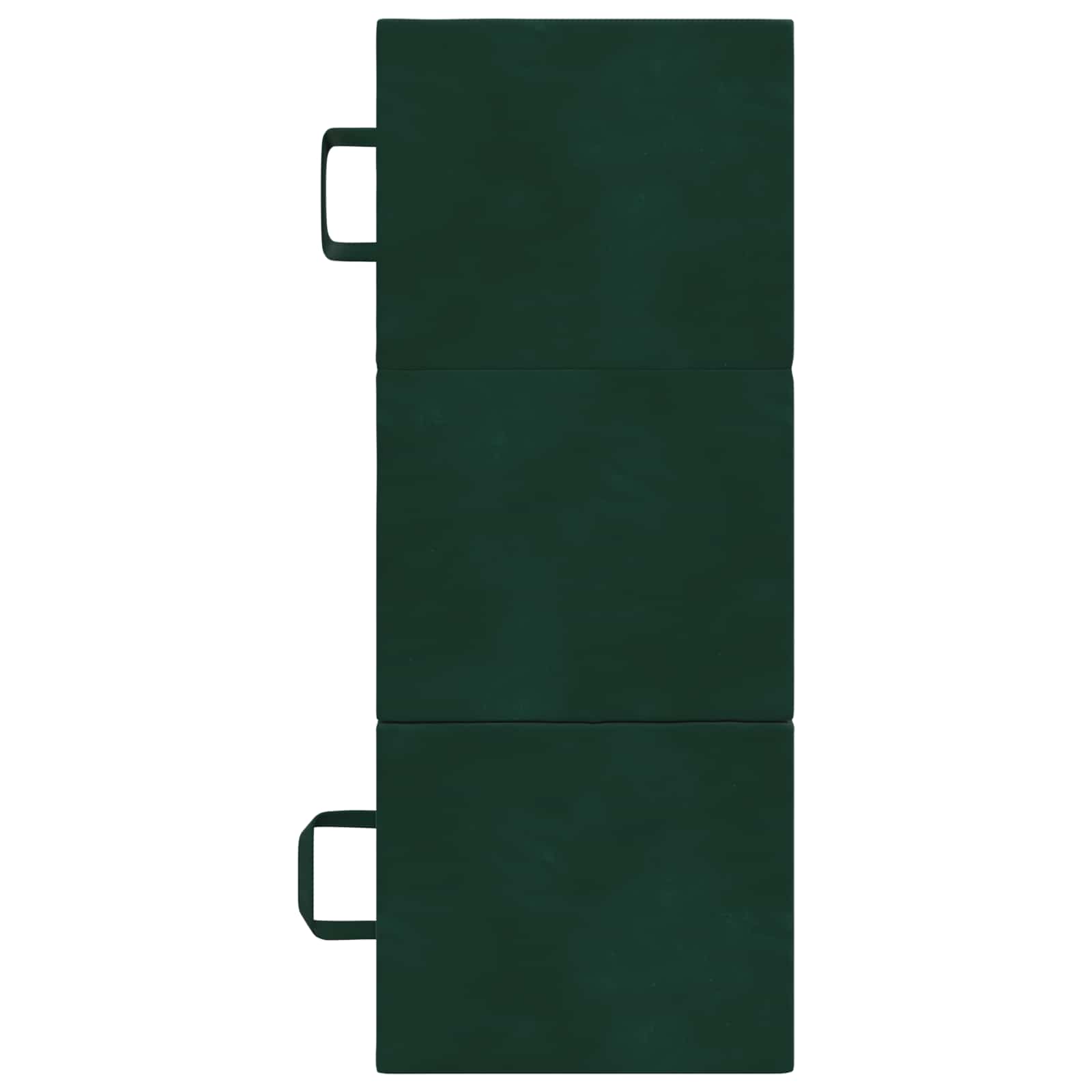 Sofa na razvlačenje 75 x 67 x 45 cm Tamnozelena