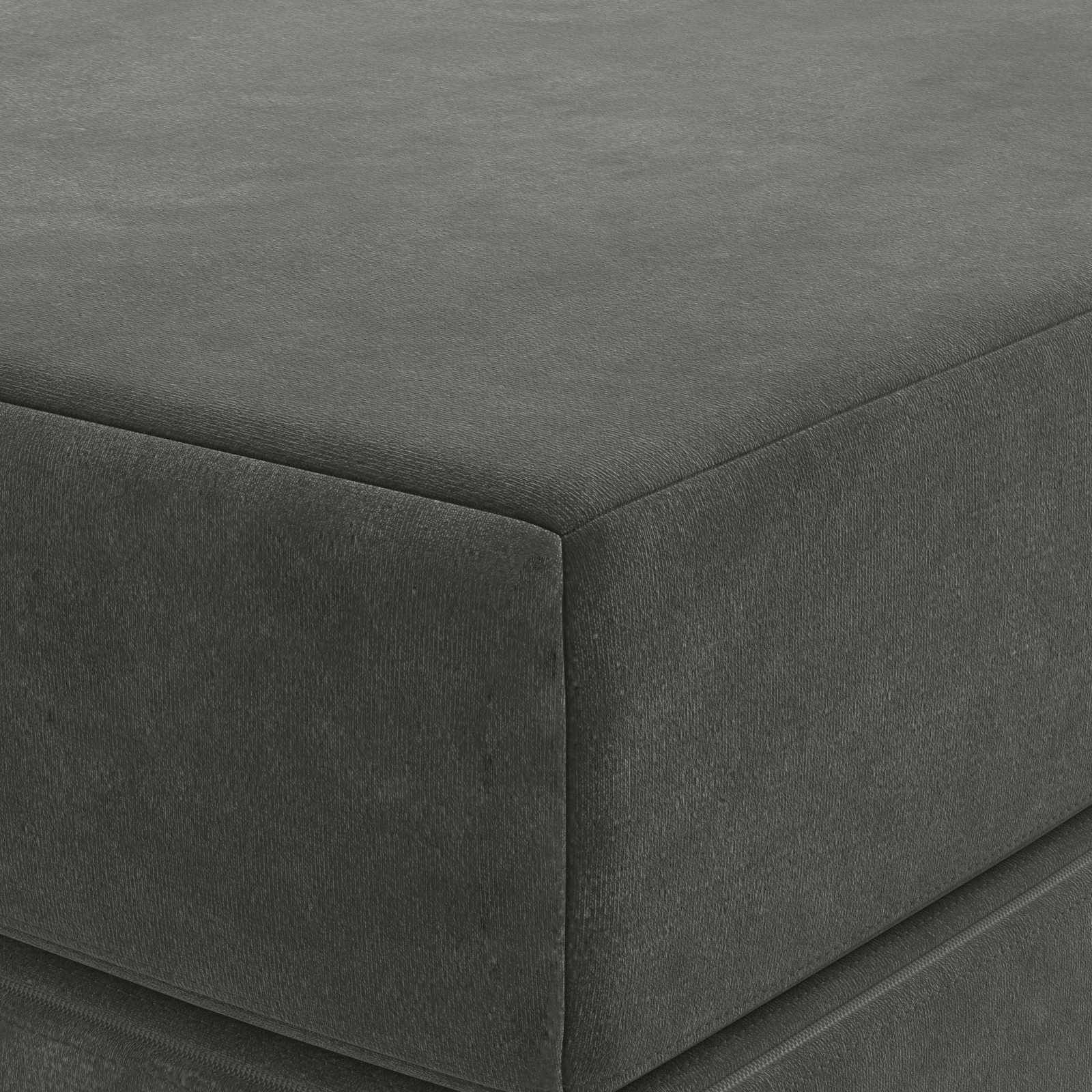Sofa na razvlačenje 80 x 67 x 45 cm Tamnosiva