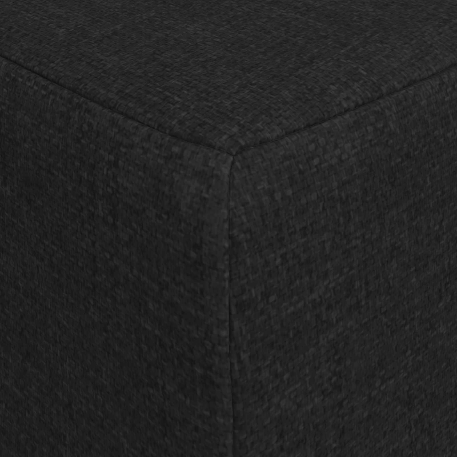 Sofa na razvlačenje 90 x 67 x 45 cm Crna