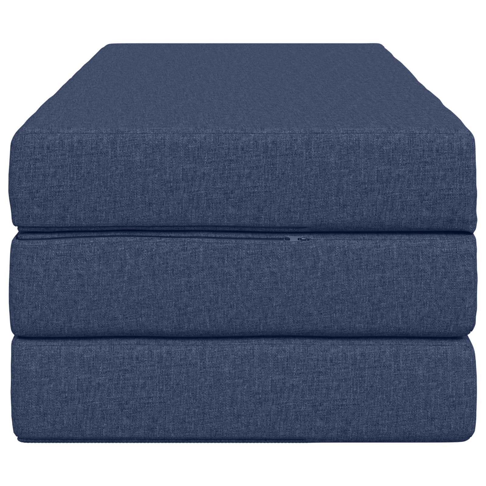 Sofa na razvlačenje 120 x 67 x 45 cm Plava