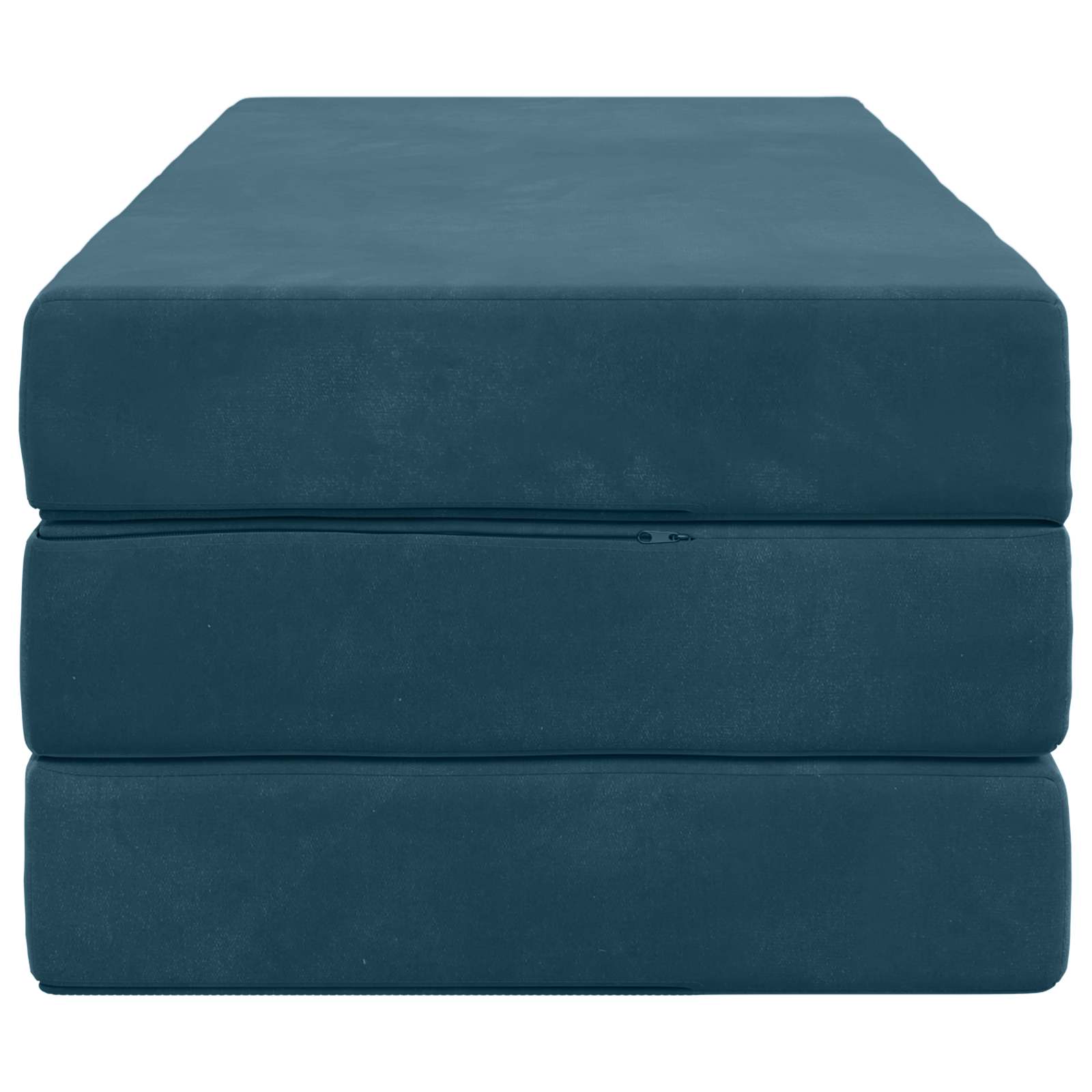 Sofa na razvlačenje 140 x 67 x 45 cm Plava