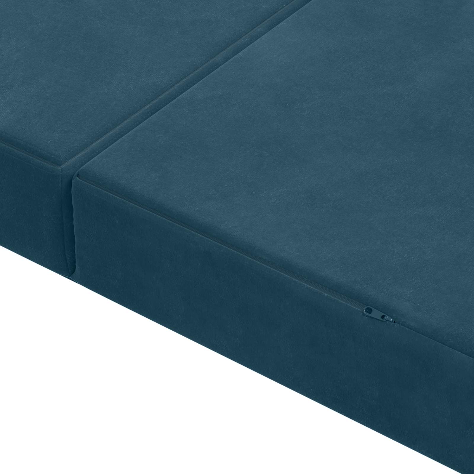 Sofa na razvlačenje 160 x 67 x 45 cm Plava