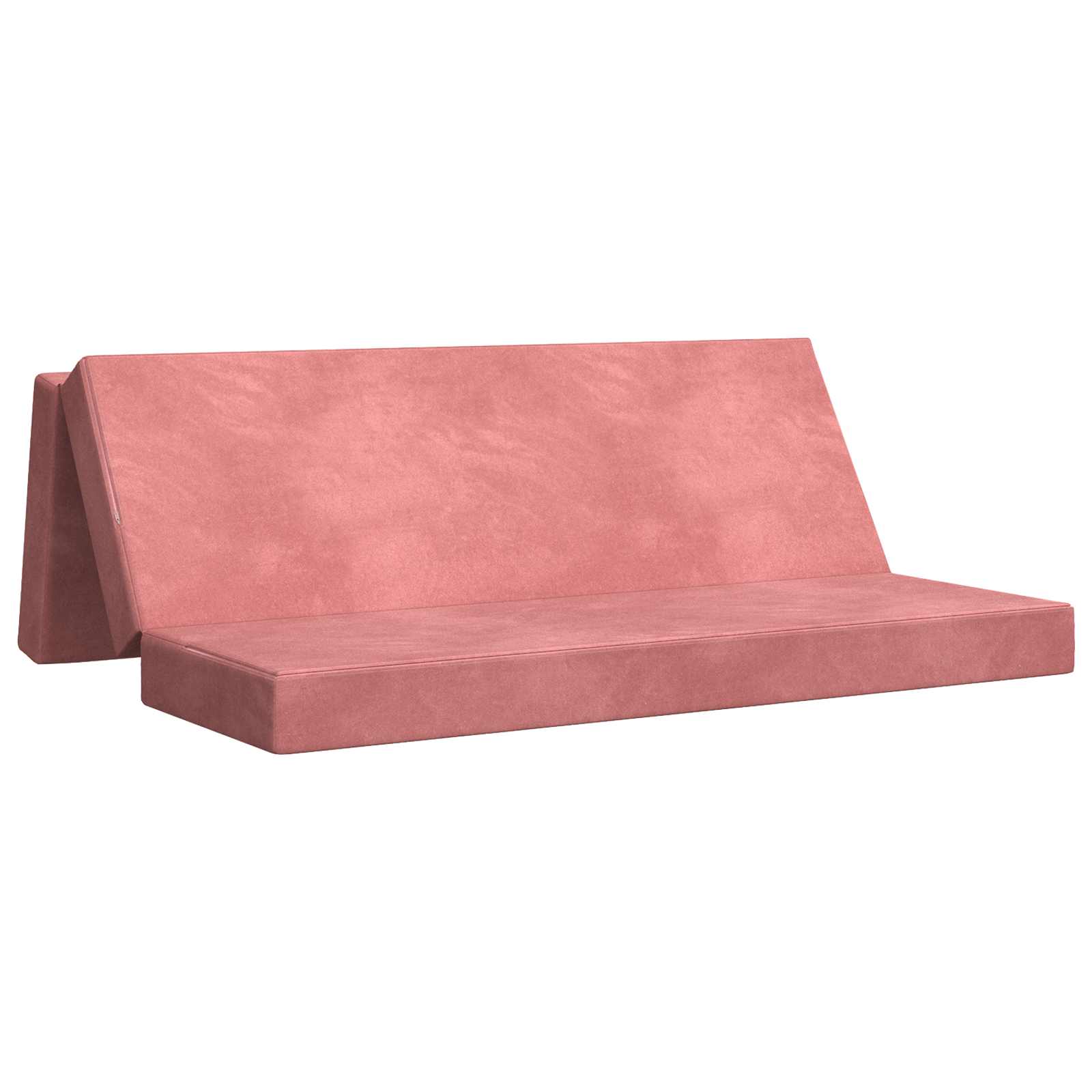 Sofa na razvlačenje 180 x 67 x 45 cm Ružičasta