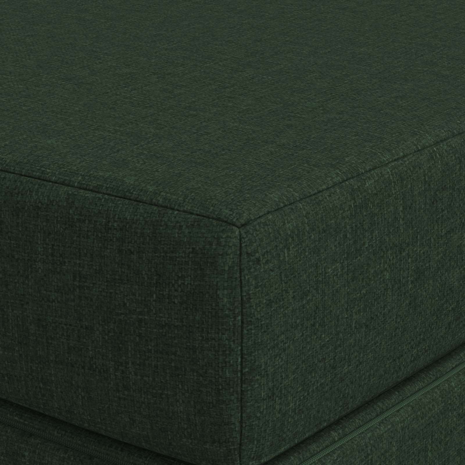 Sofa na razvlačenje 200 x 67 x 45 cm Tamnozelena