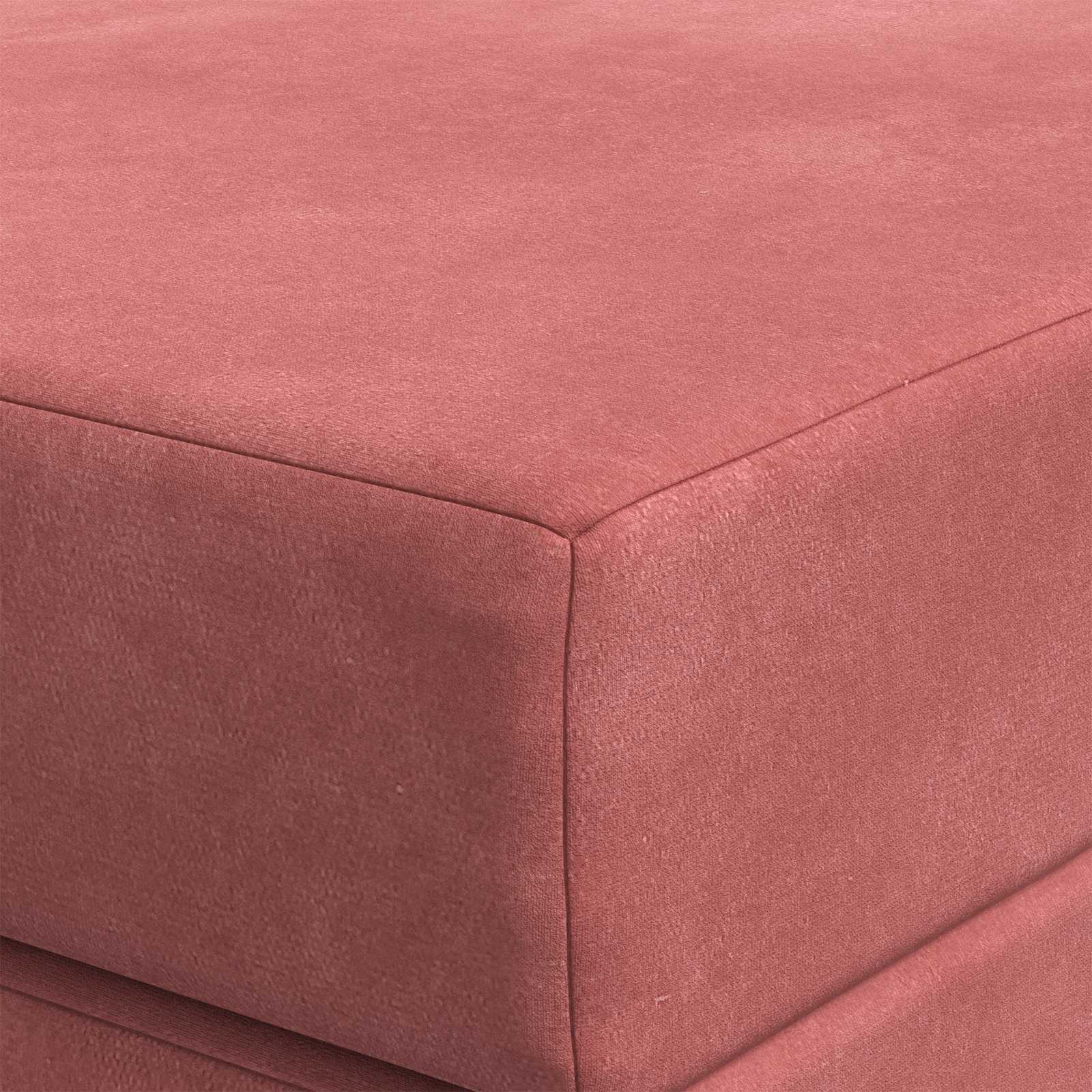 Sofa na razvlačenje 200 x 67 x 45 cm Ružičasta