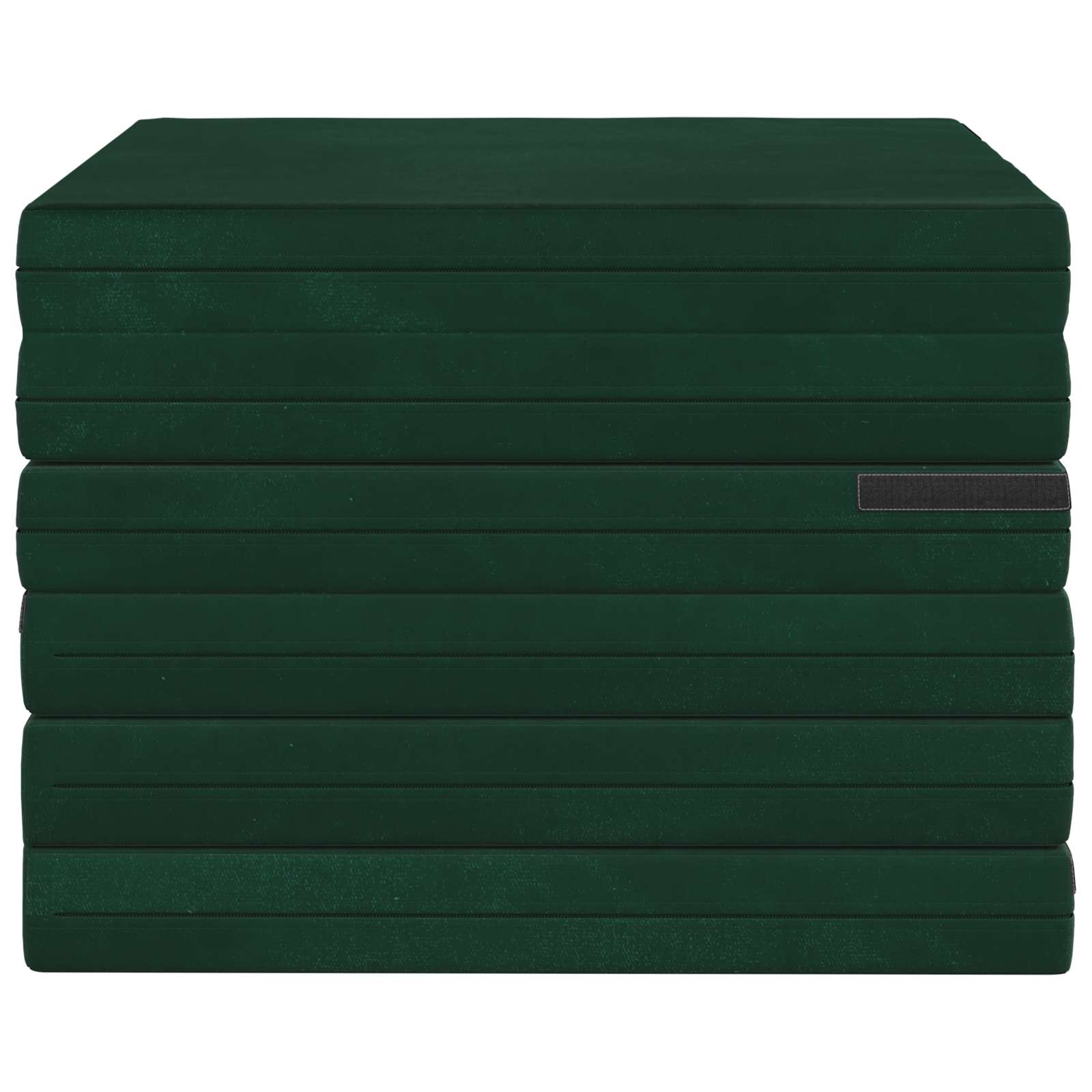 Sofa na razvlačenje 140 x 67 x 45 cm Tamnozelena