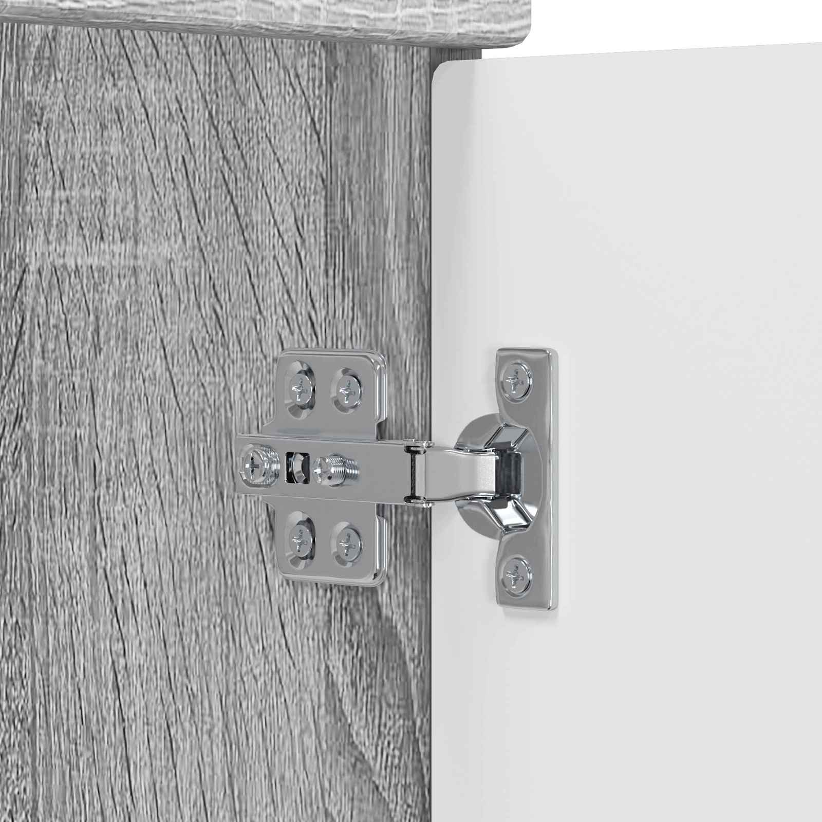 Set namještaja za kupaonicu Siva Sonoma 56 x 37,5 x 81 cm