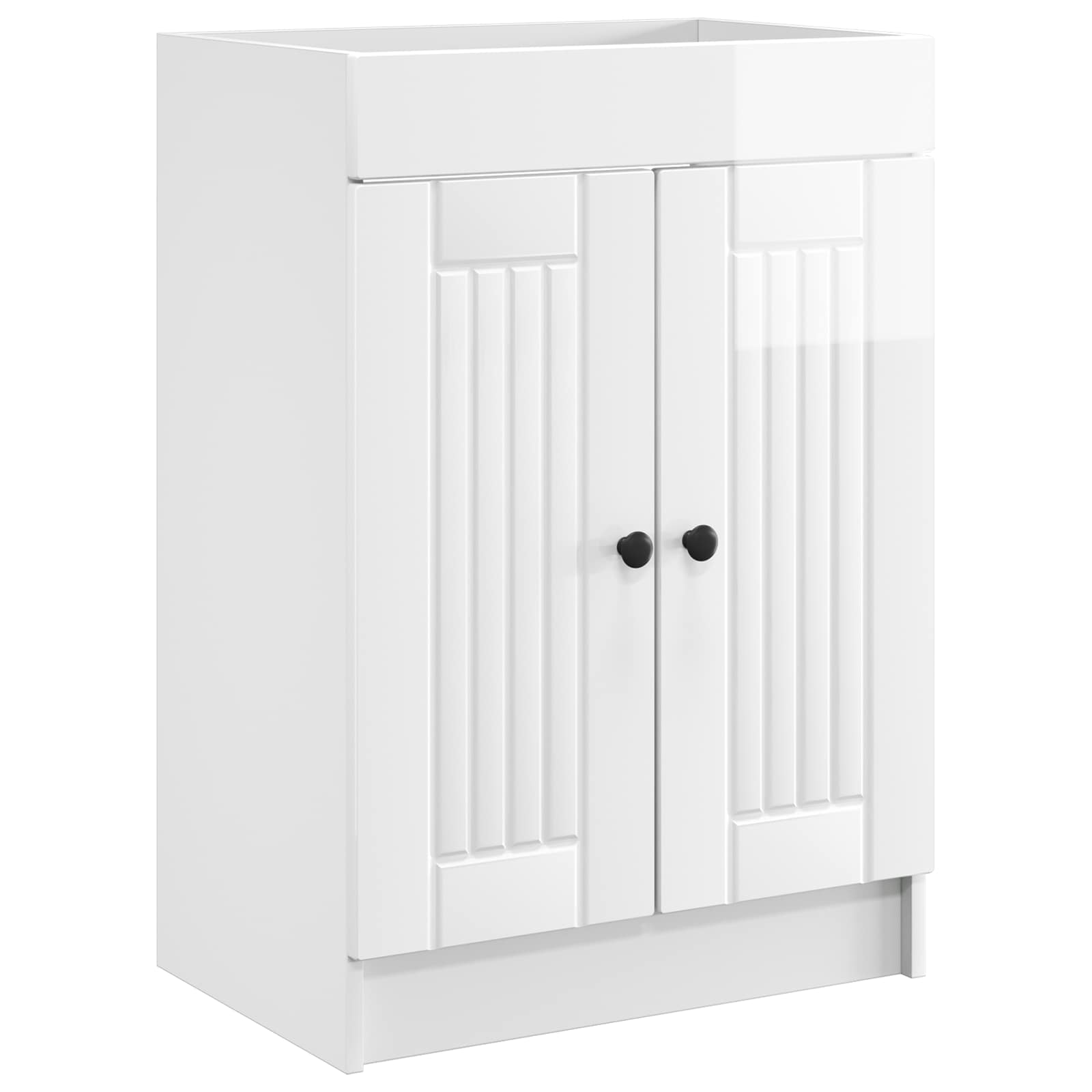 Set namještaja za kupaonicu Bijela visokog sjaja