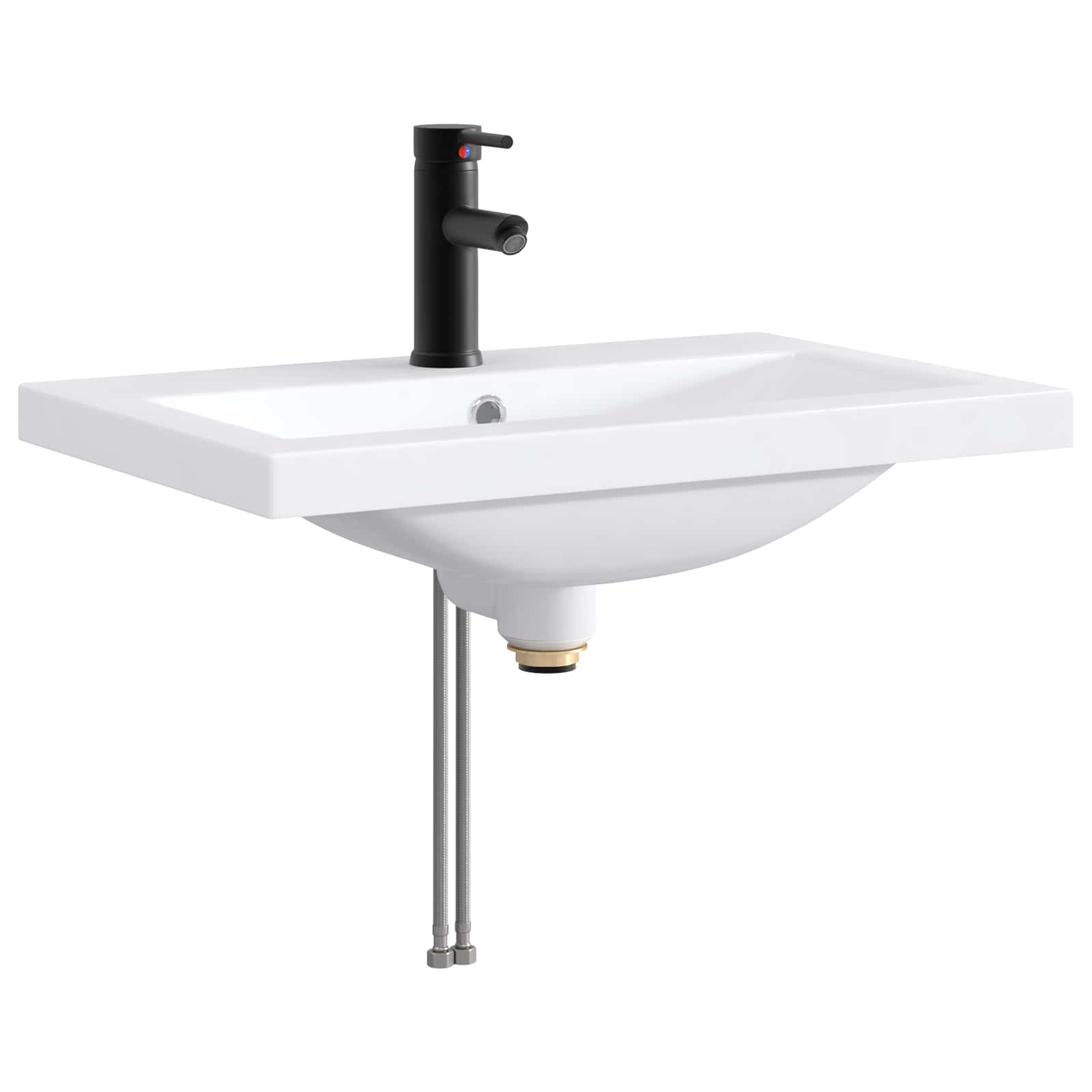 Set namještaja za kupaonicu Bijela 78,5 x 37,5 x 81 cm